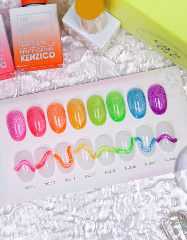 Cat's Eye - Neon Magnetic Glitter