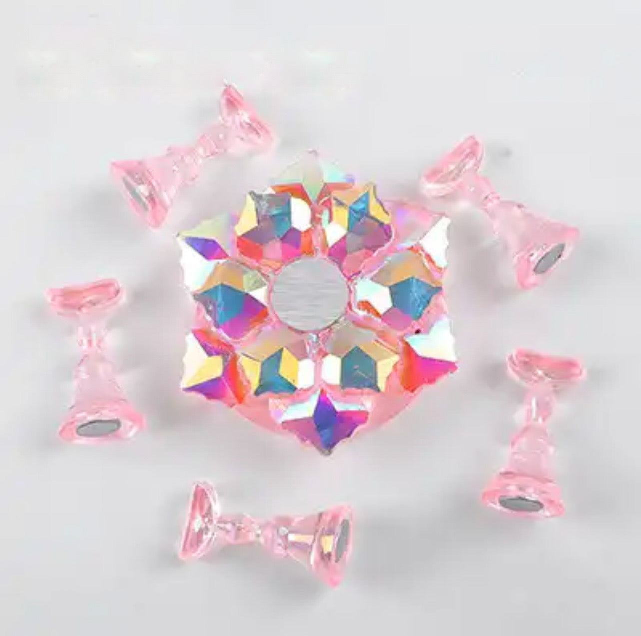 Magnetic Flower Nail Holders