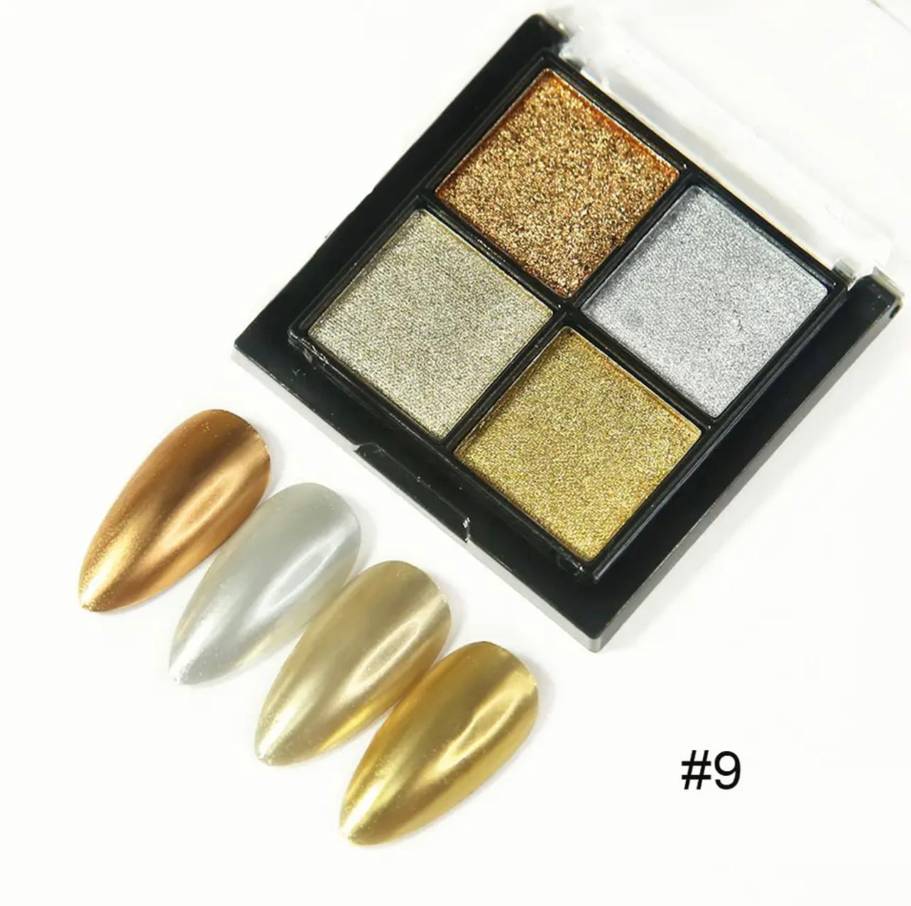 4 Chrome Powder Set #9