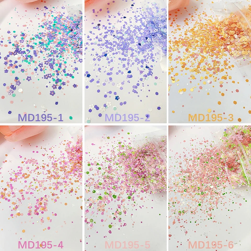 Sakura Spring Flower Glitter
