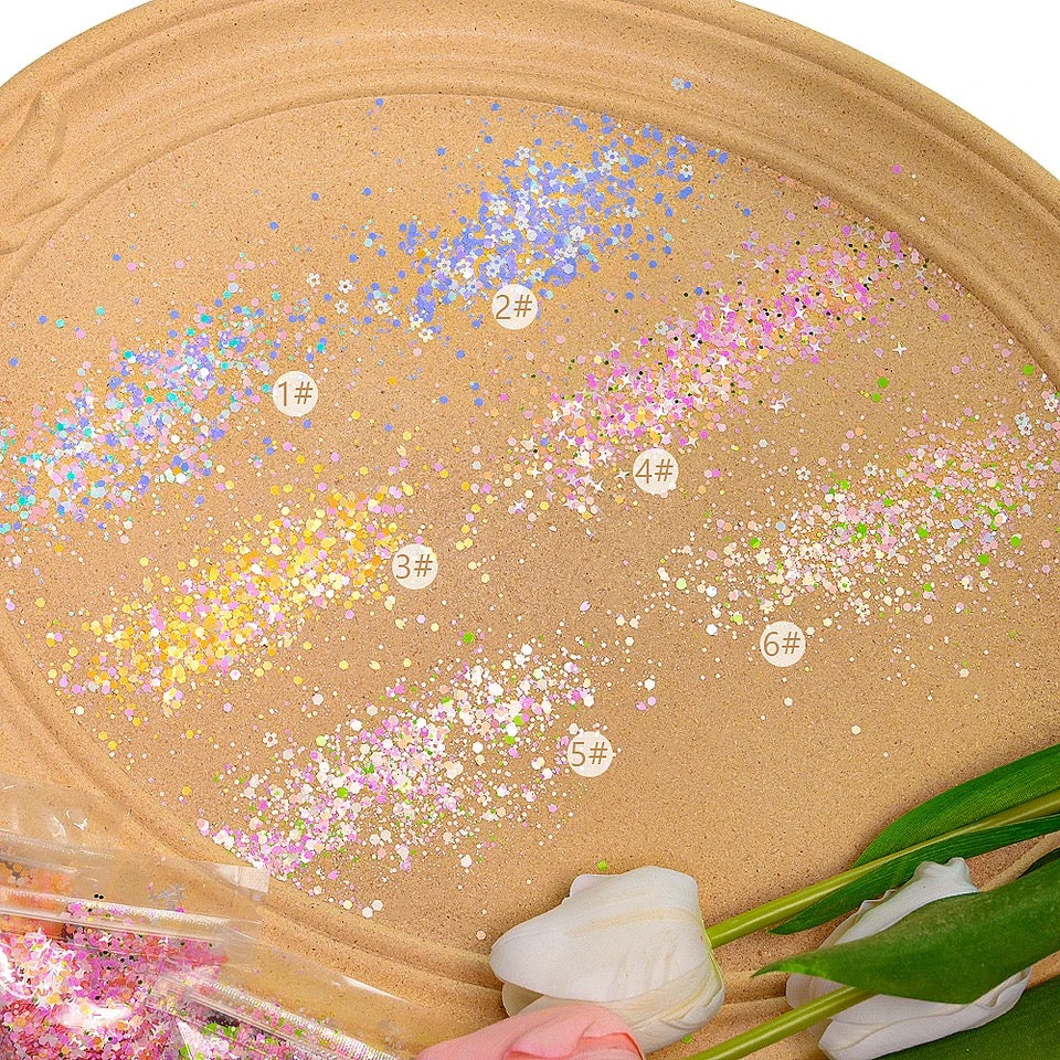 Sakura Spring Flower Glitter