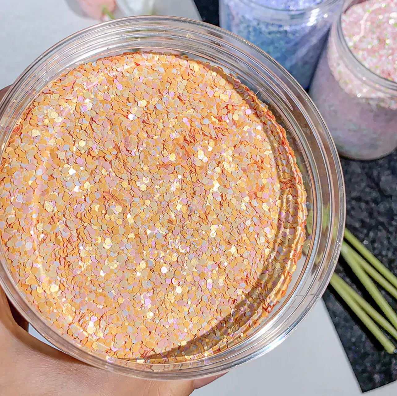 Sakura Spring Flower Glitter