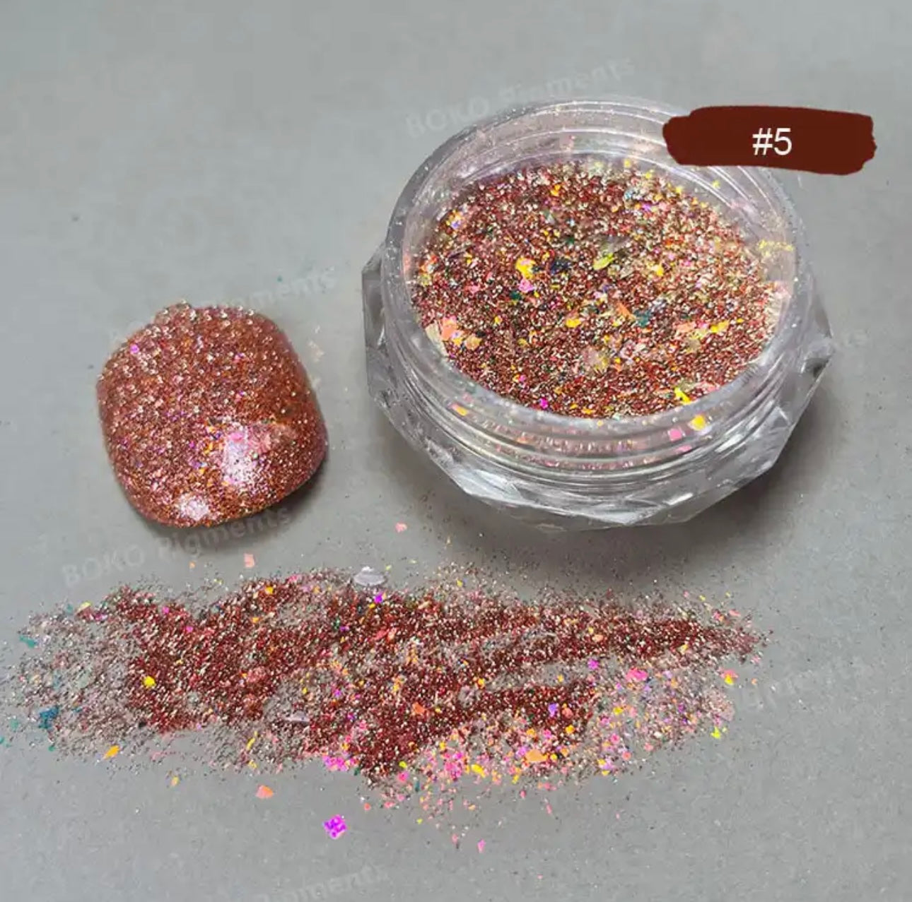 Unicorn Chrome #4 - Burnt Red