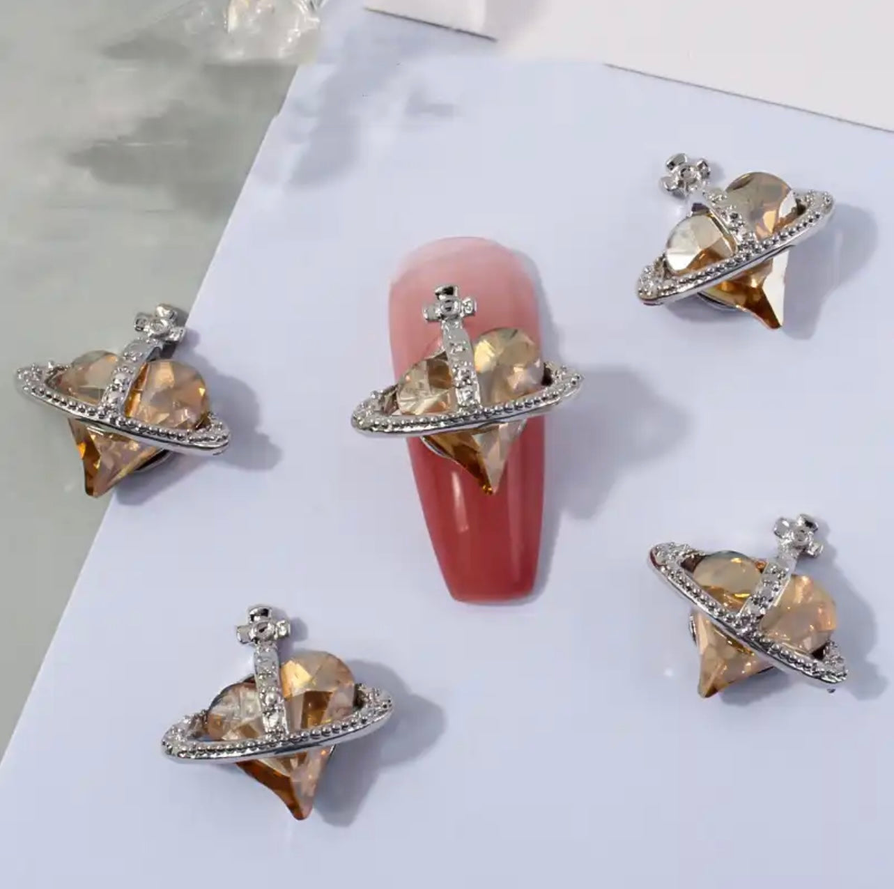 Rhinestone Heart Planet