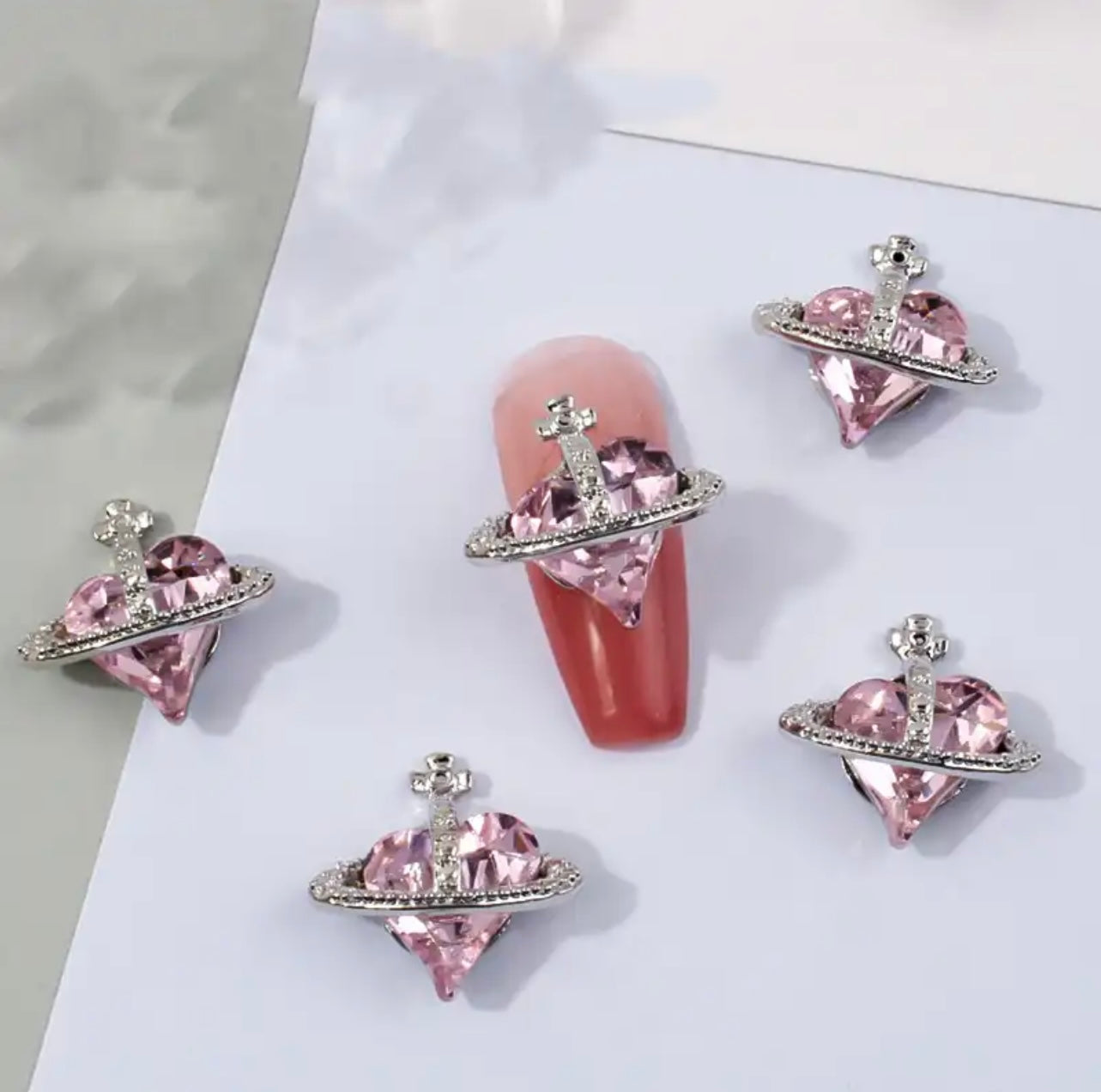 Rhinestone Heart Planet