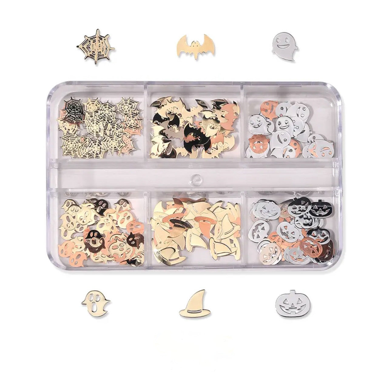 Gold/Silver halloween Metal Flakes