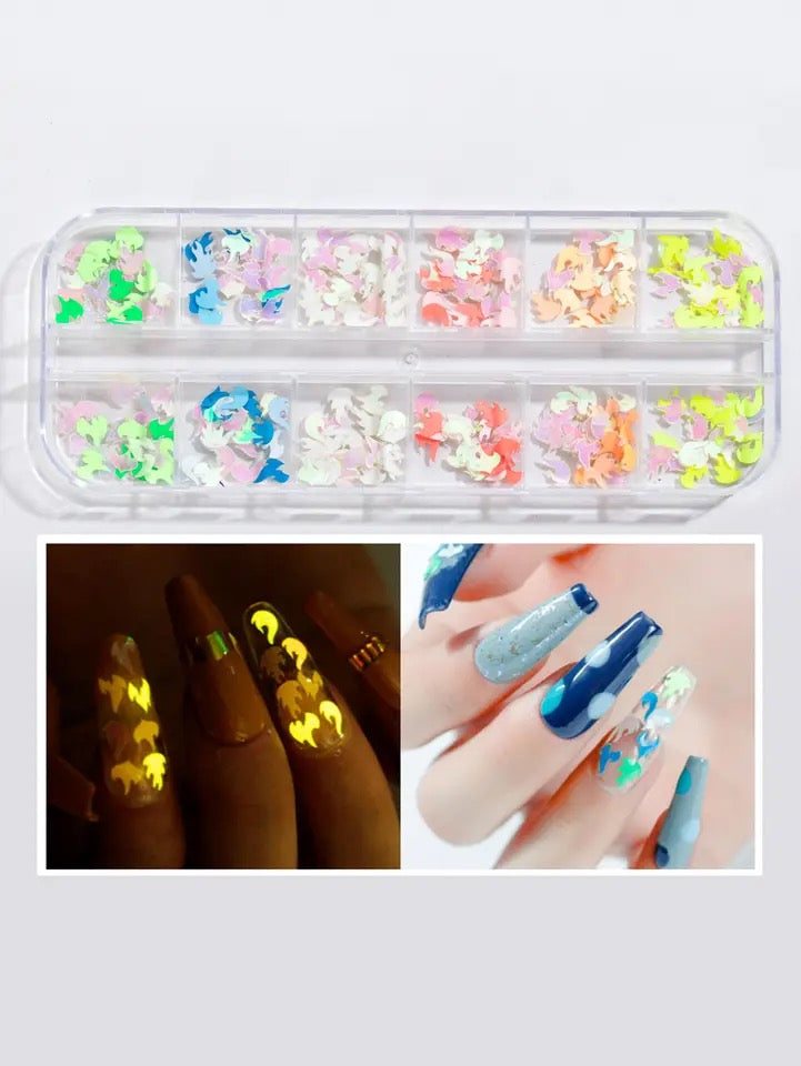 Neon Glow-in-the-Dark Flames