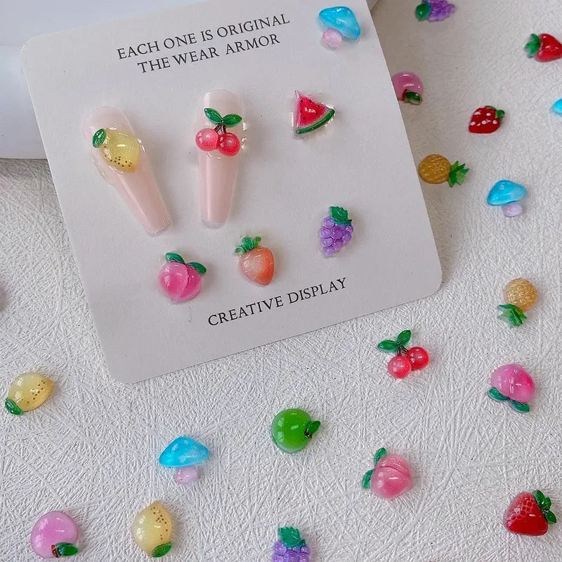 Assorted fruits *Glow in the Dark*