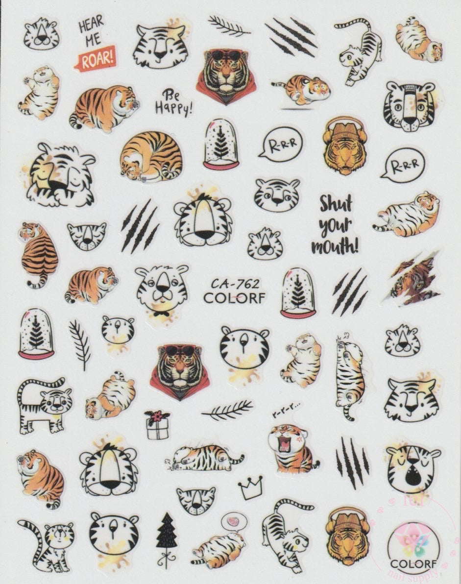 Cartoon Tigers