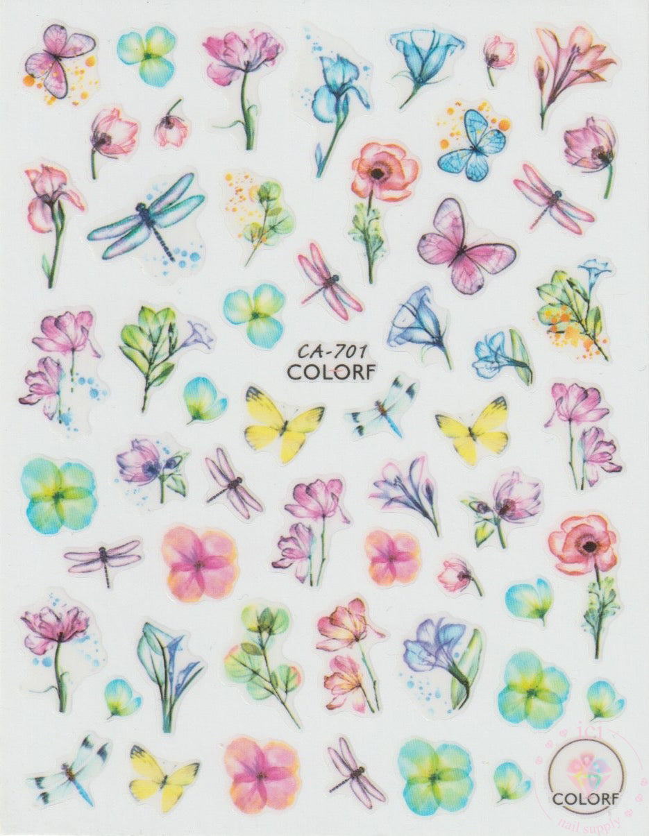 Butterflies and Flowers