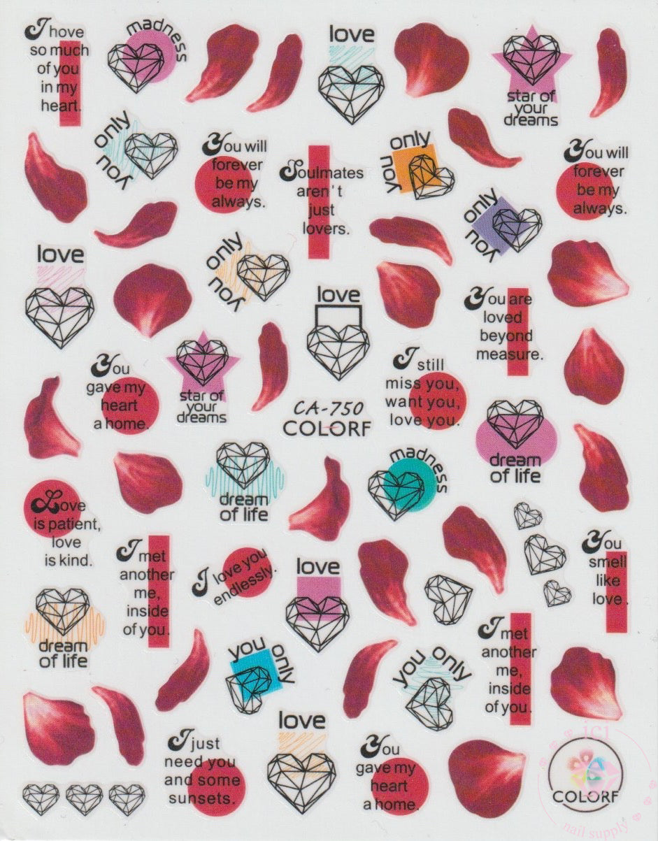 Valentines Red Petals