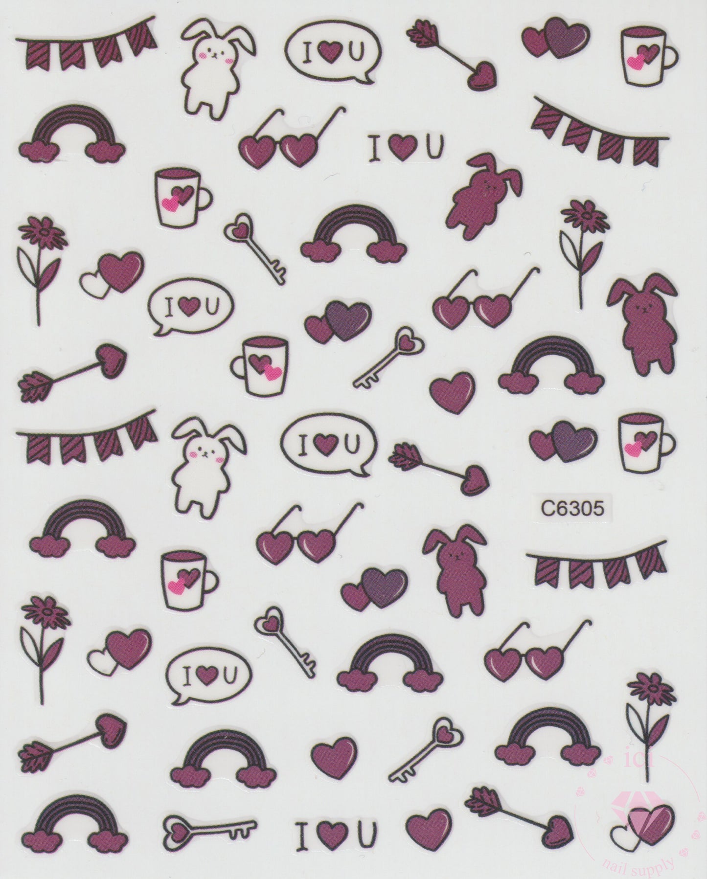 Dark Purple Cartoons