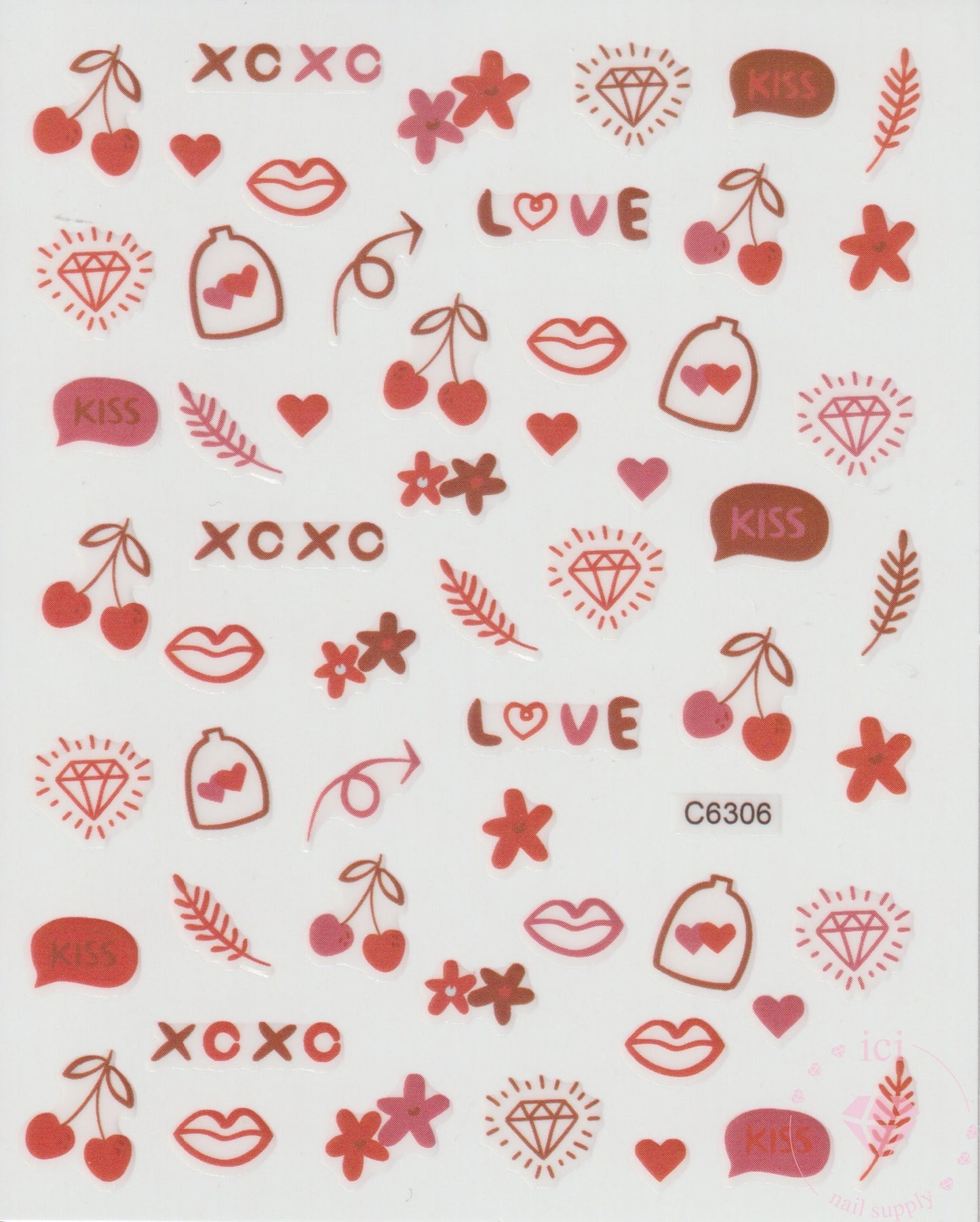 Red Love Cartoons