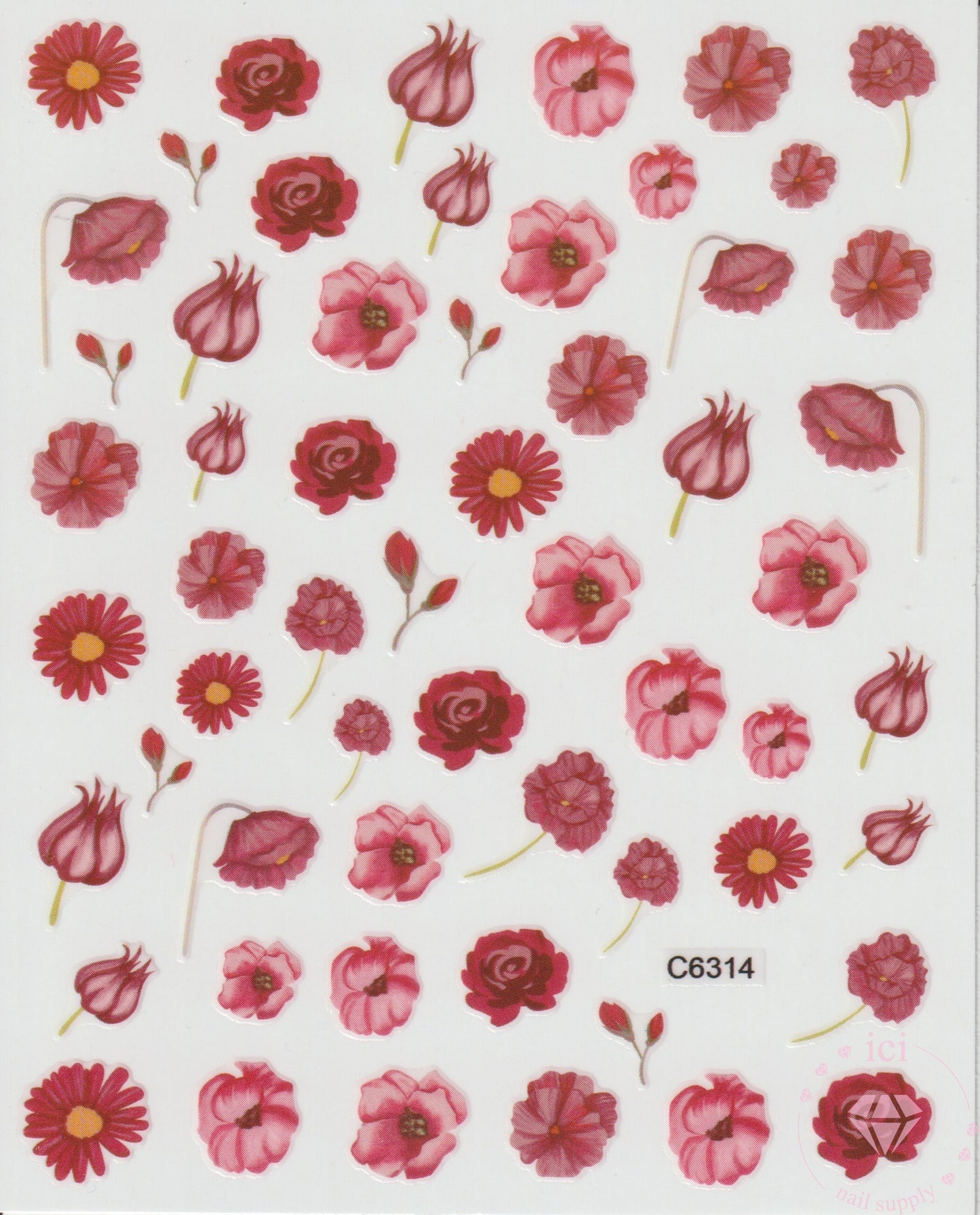 Assorted Red Flowers #2