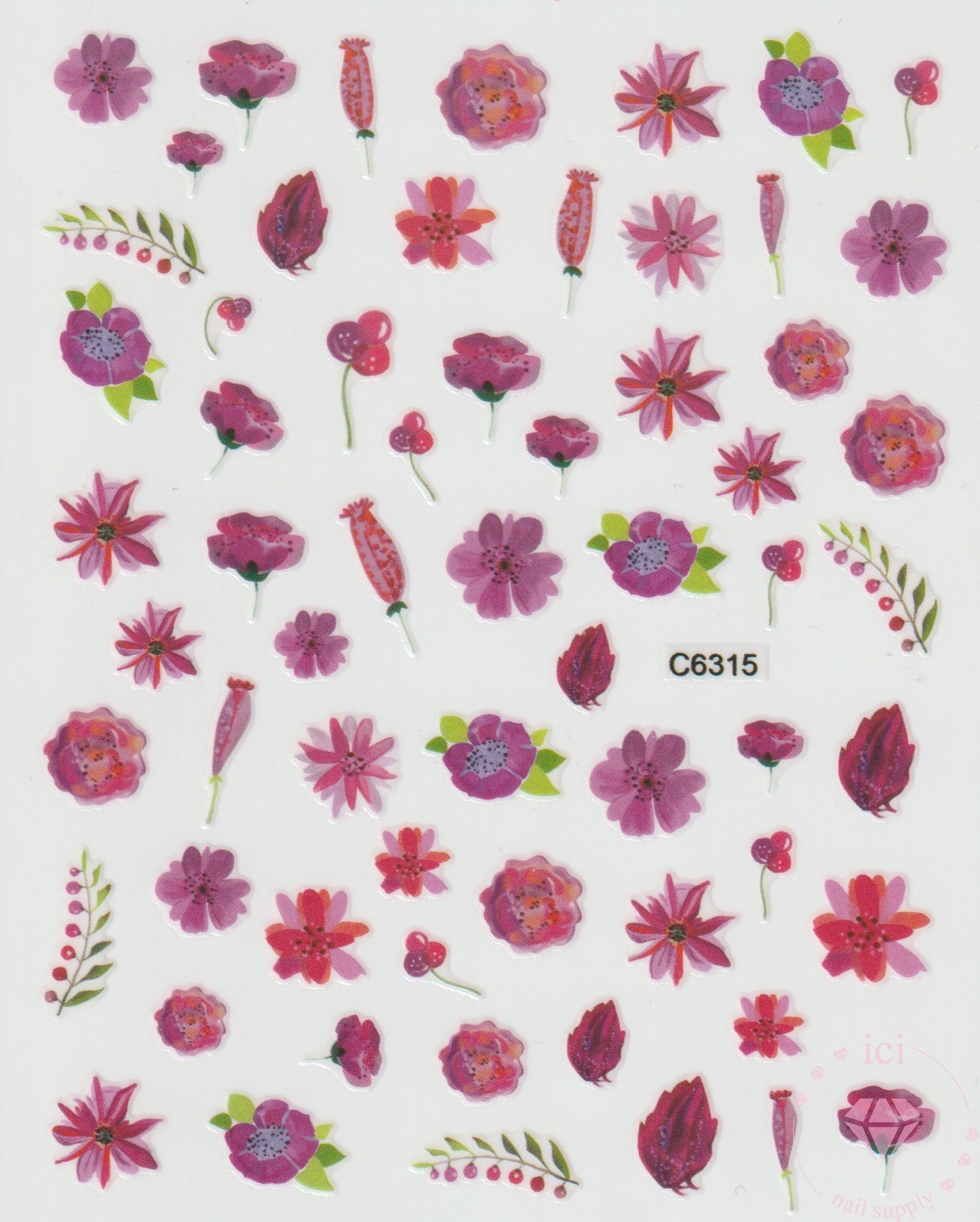 Assorted Red Flowers #3