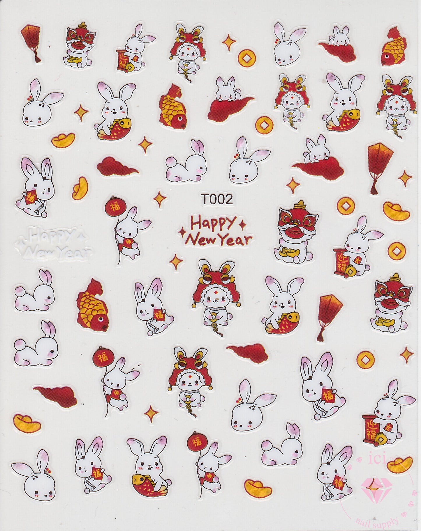 2023 New Years Bunnies T002