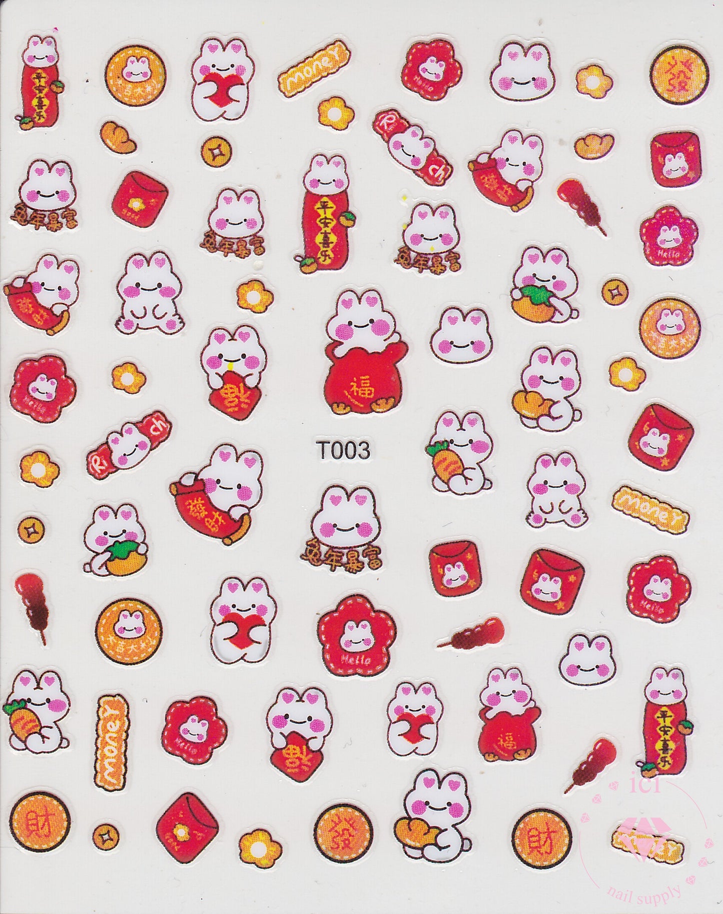 2023 New Years Bunnies T003