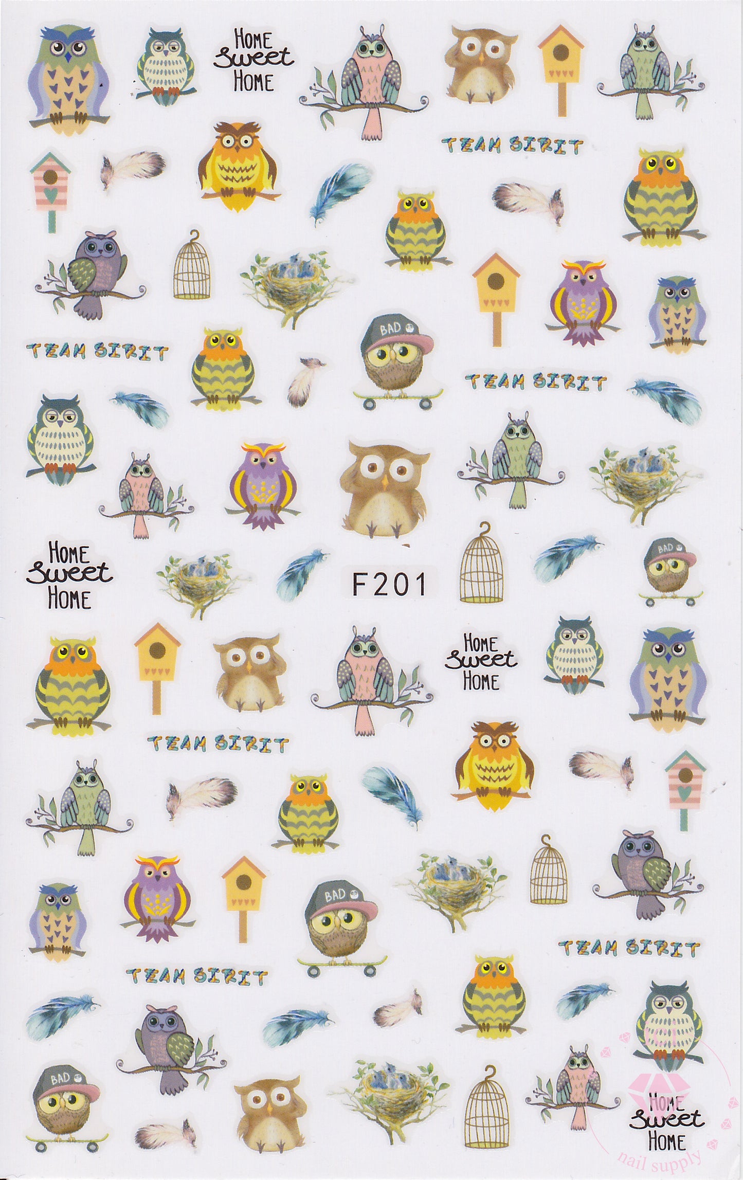 Cartoon Owls