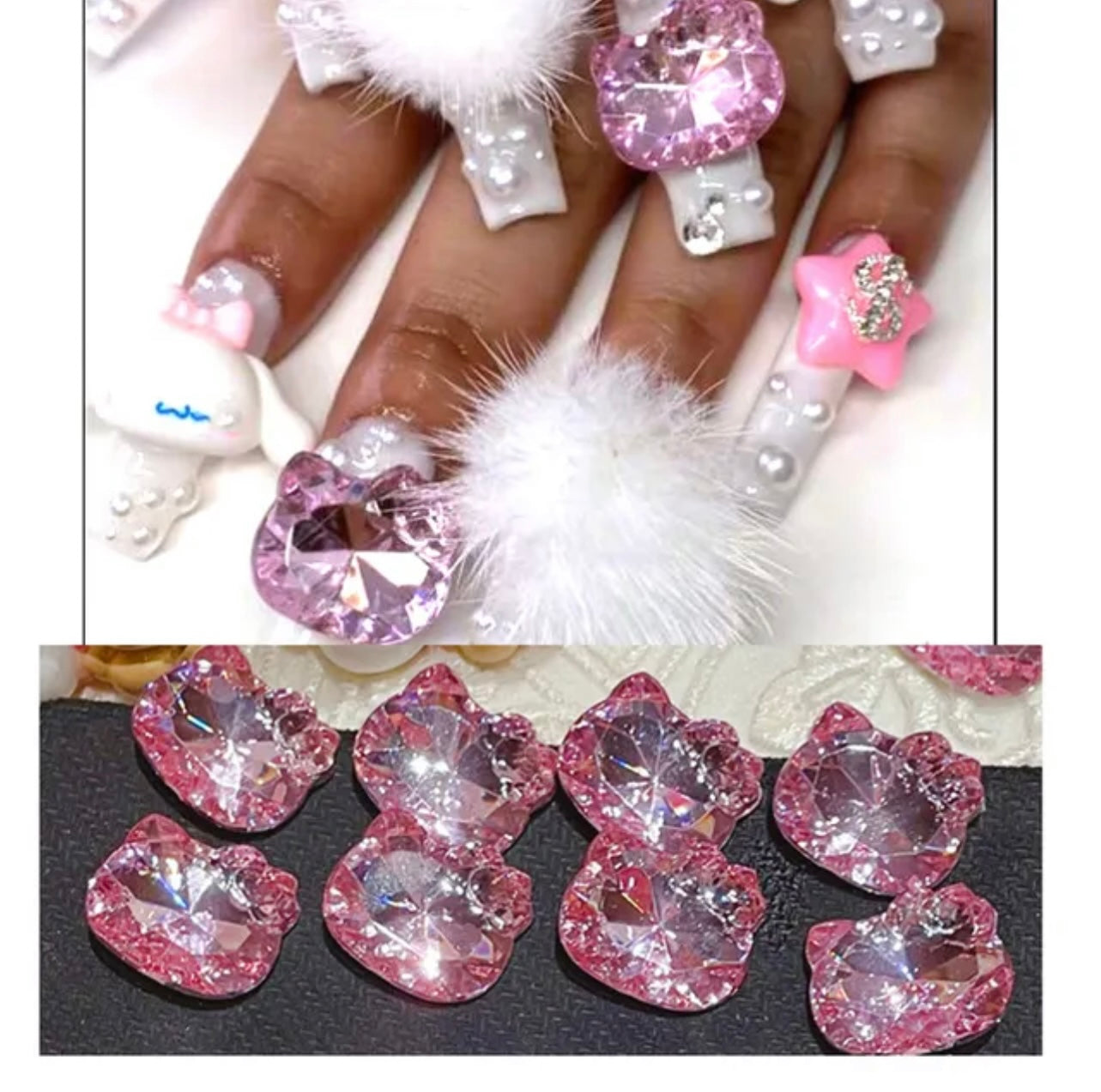 Hello kitty Rhinestone
