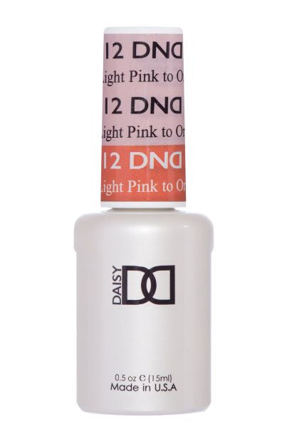 12 - Light Pink to Orange Nude