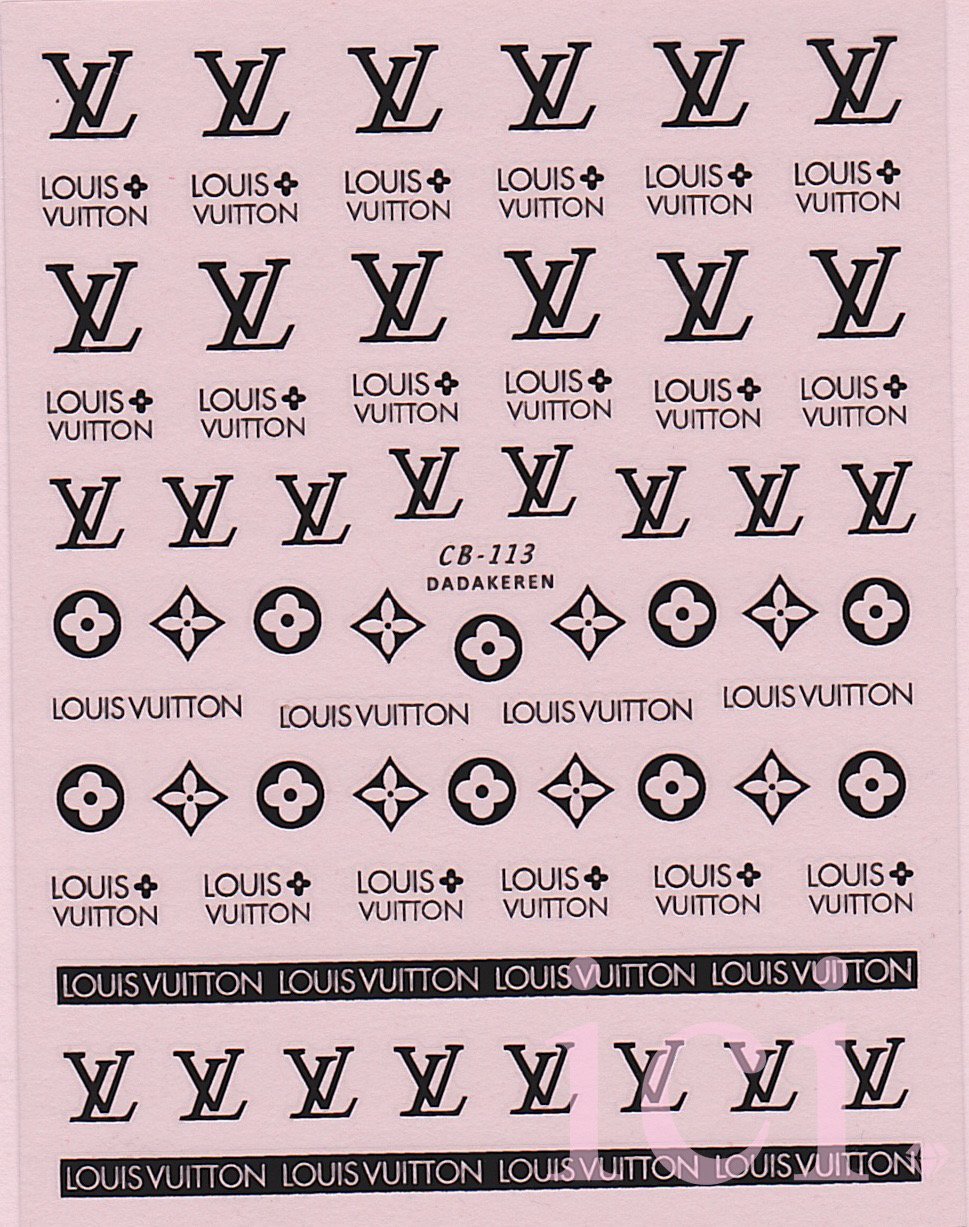 Vuitton Sticker 