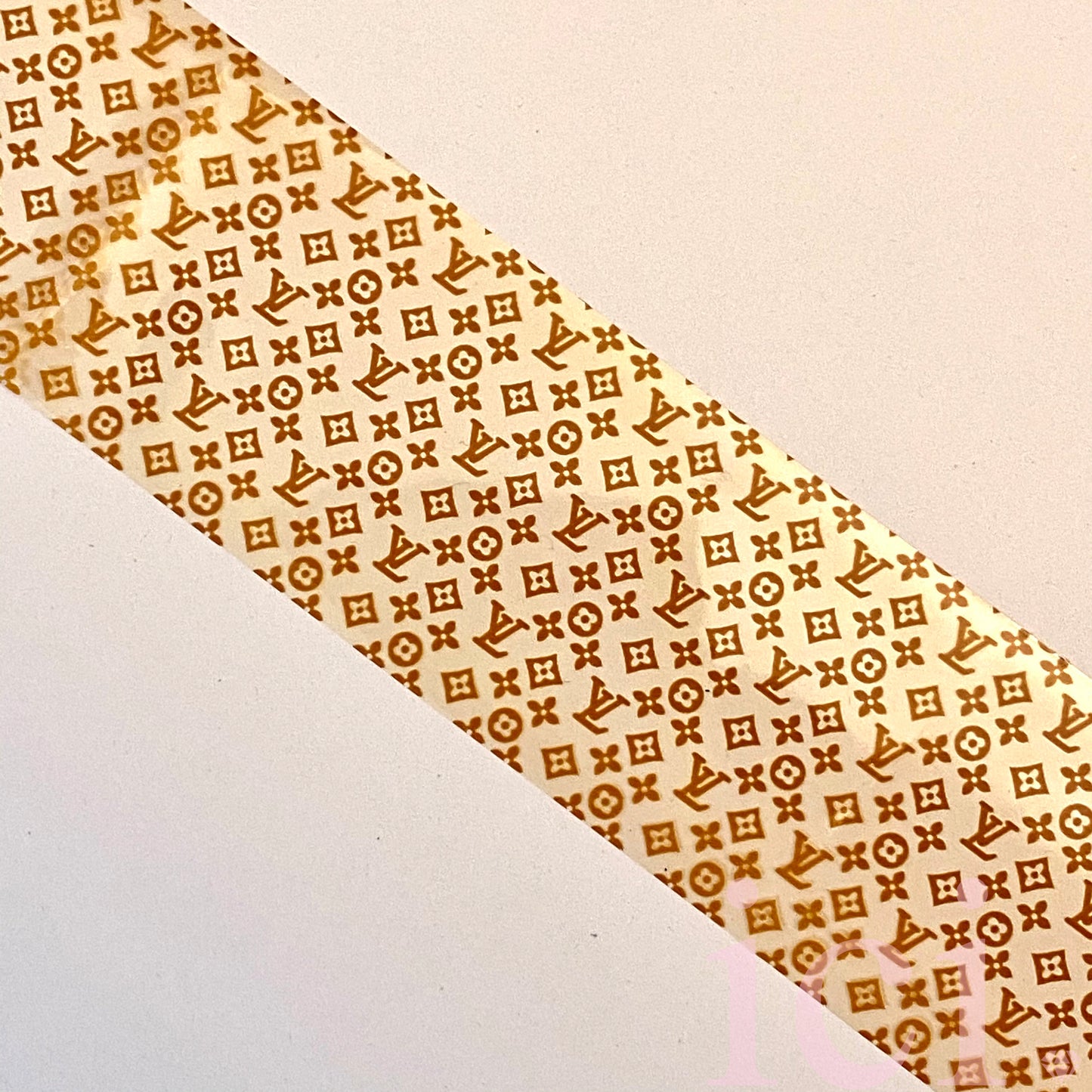 Brown LV Transfer Foil