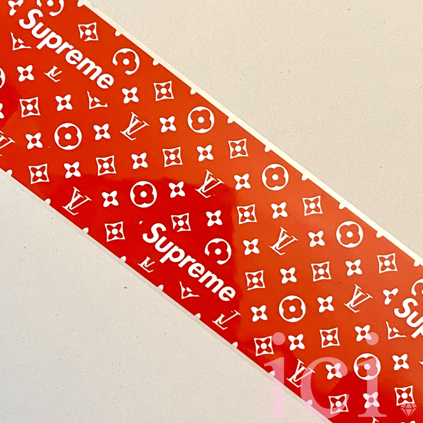 Supreme x LV Transfer Foil