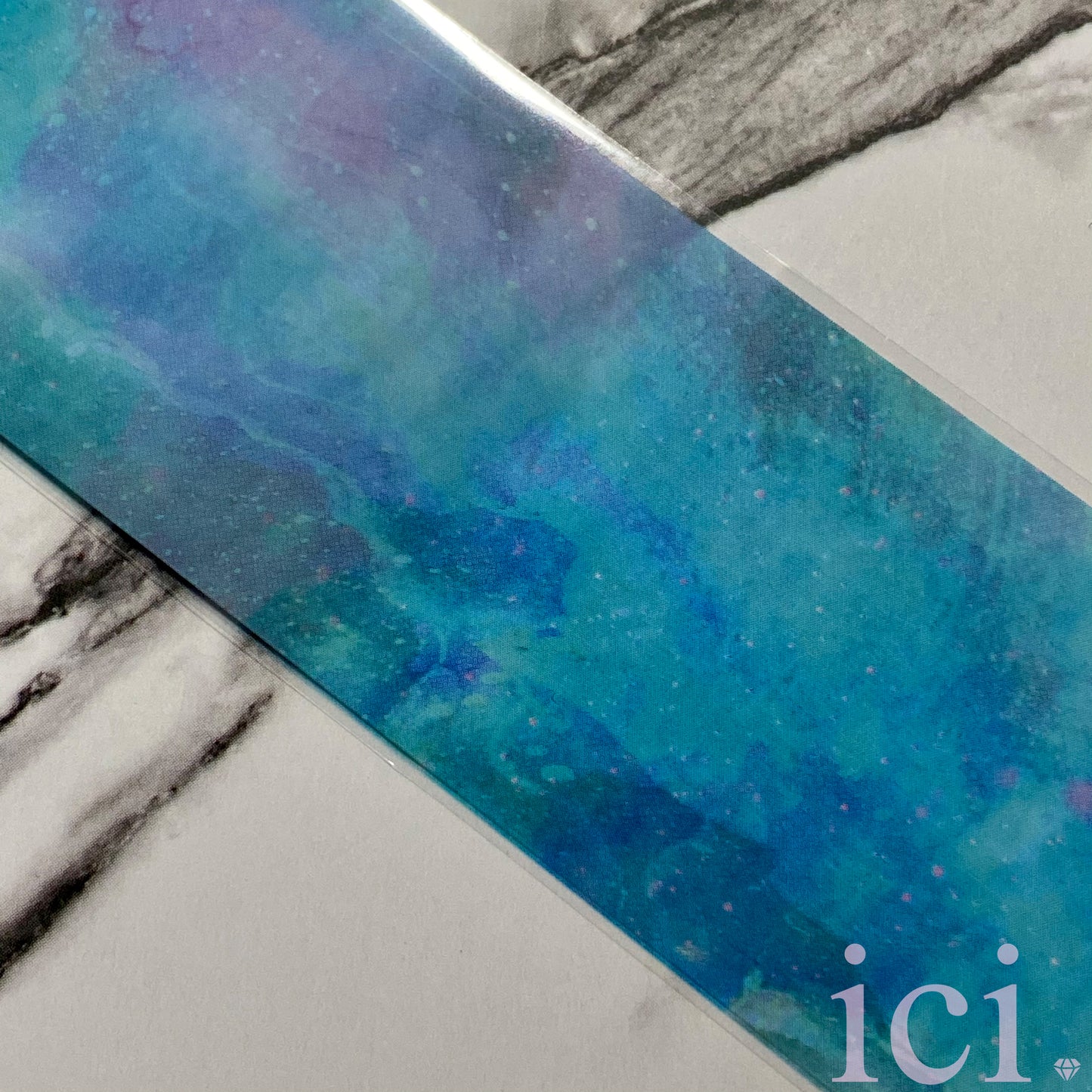 Blue Smoke Transfer Foil