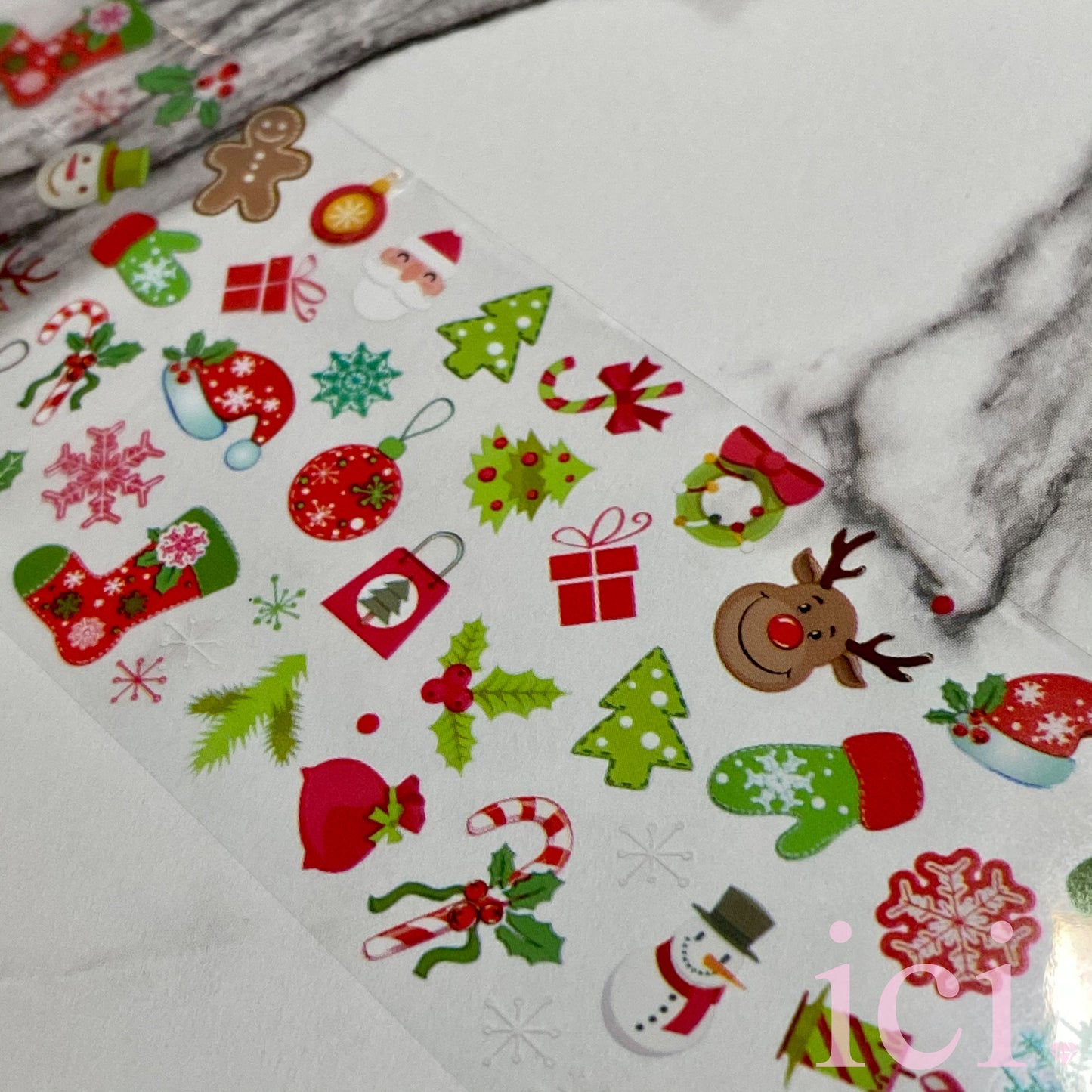 Cartoon Christmas Transfer Foil #2