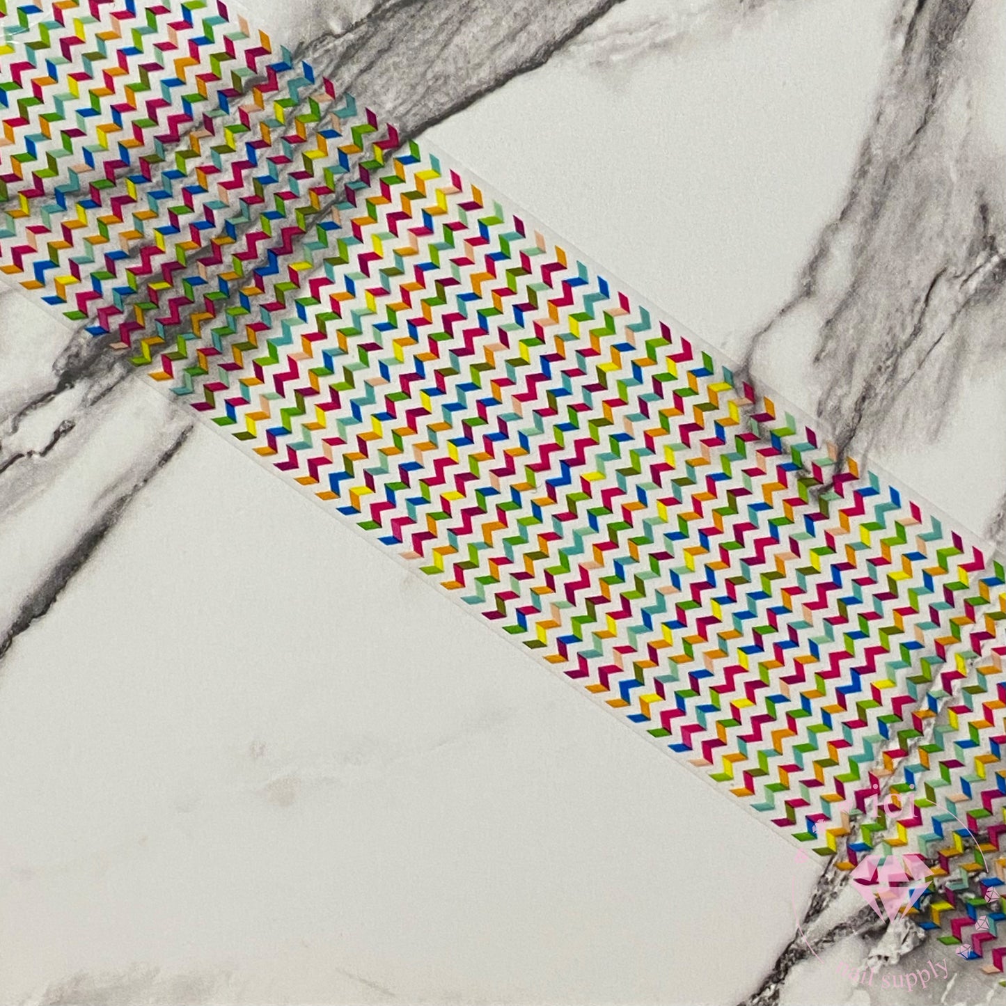 Rainbow Zigzags