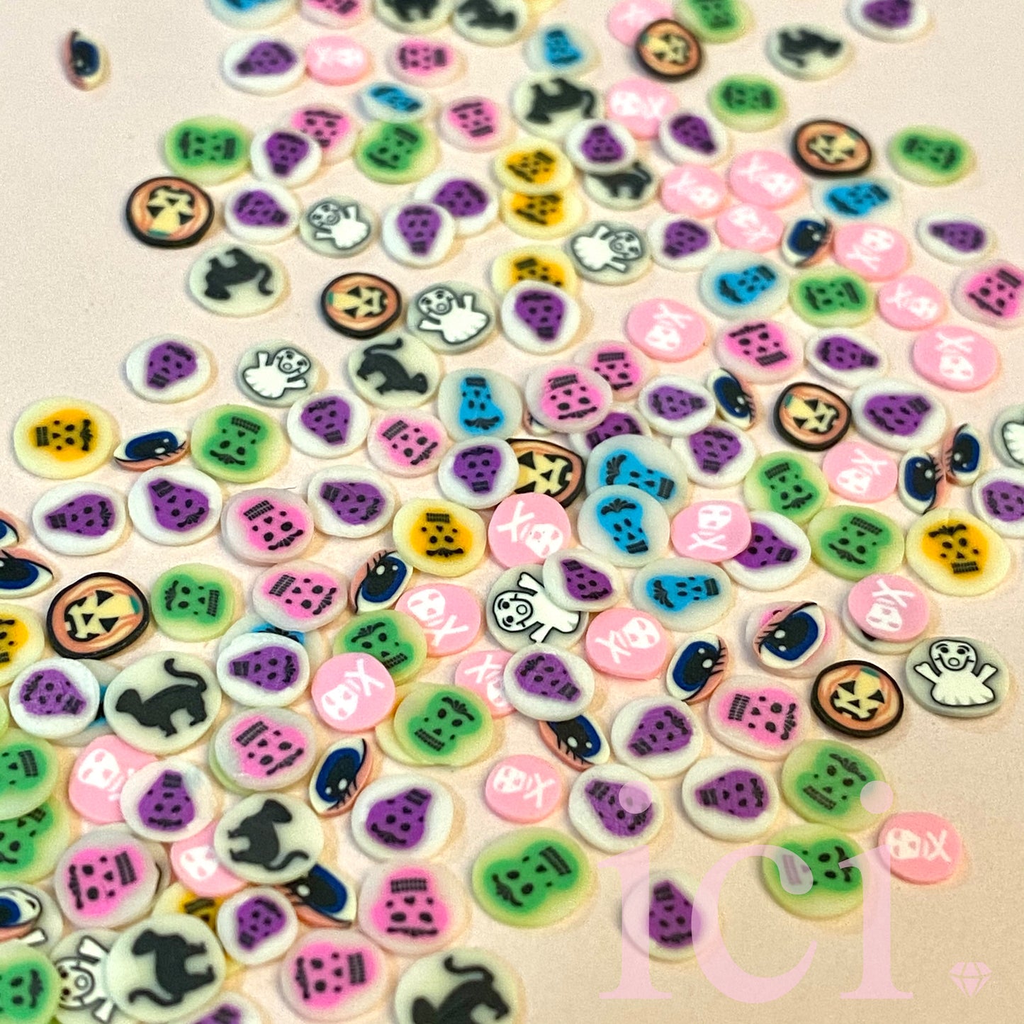 Halloween Fimo Slices