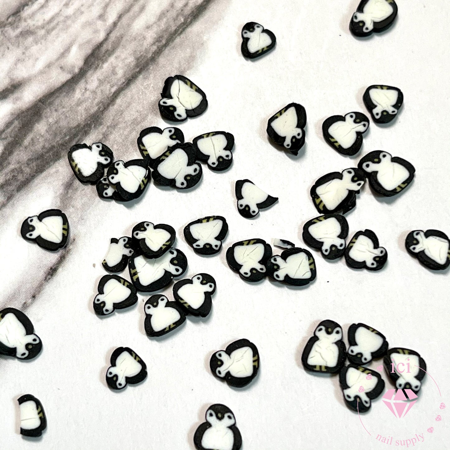 Penguins Fimo Slices