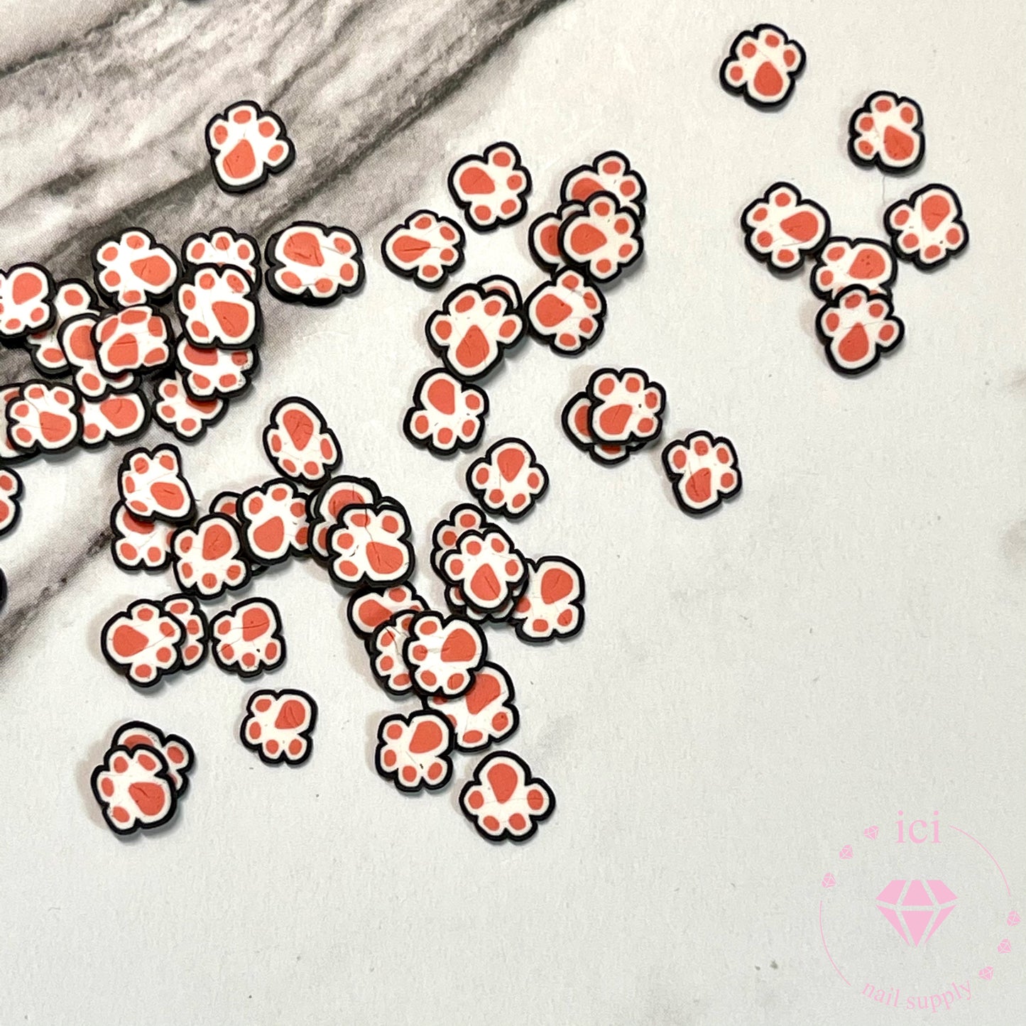 Cat Paw Fimo Slices