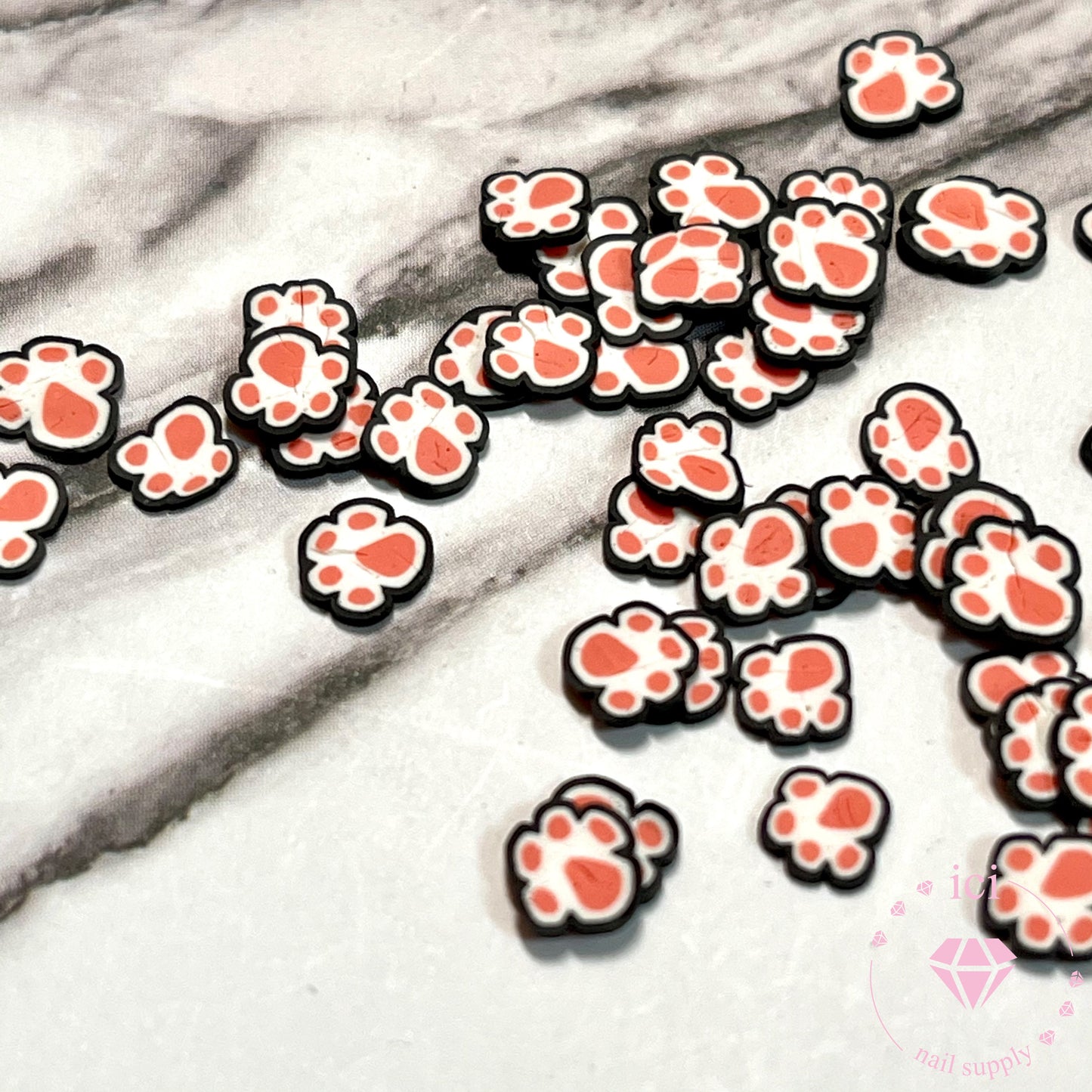 Cat Paw Fimo Slices