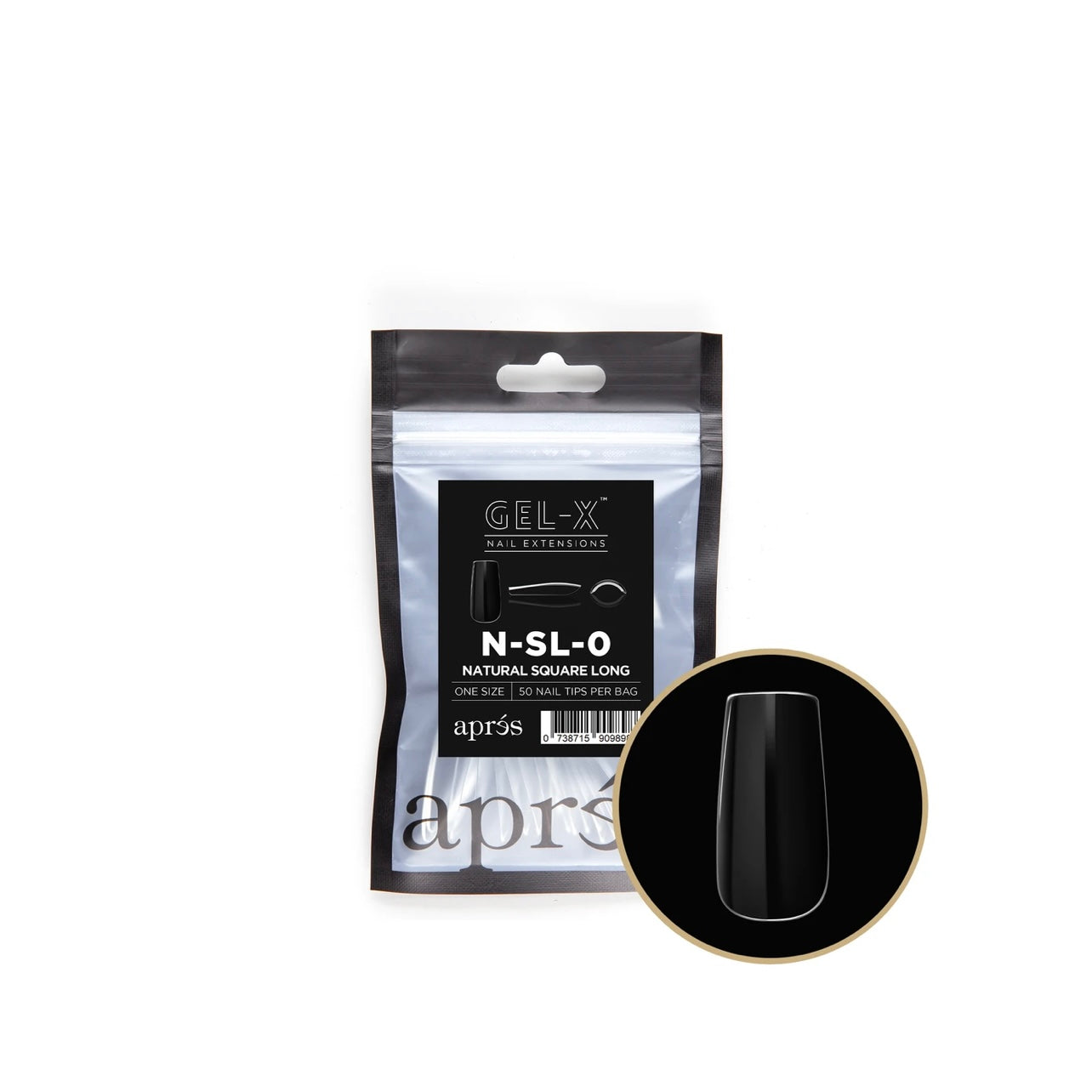Natural Square Long Refill Bags