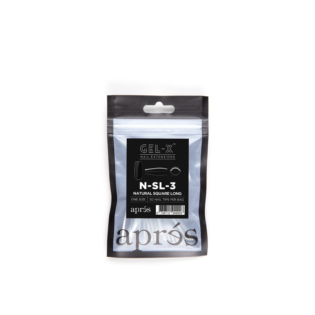 Natural Square Long Refill Bags