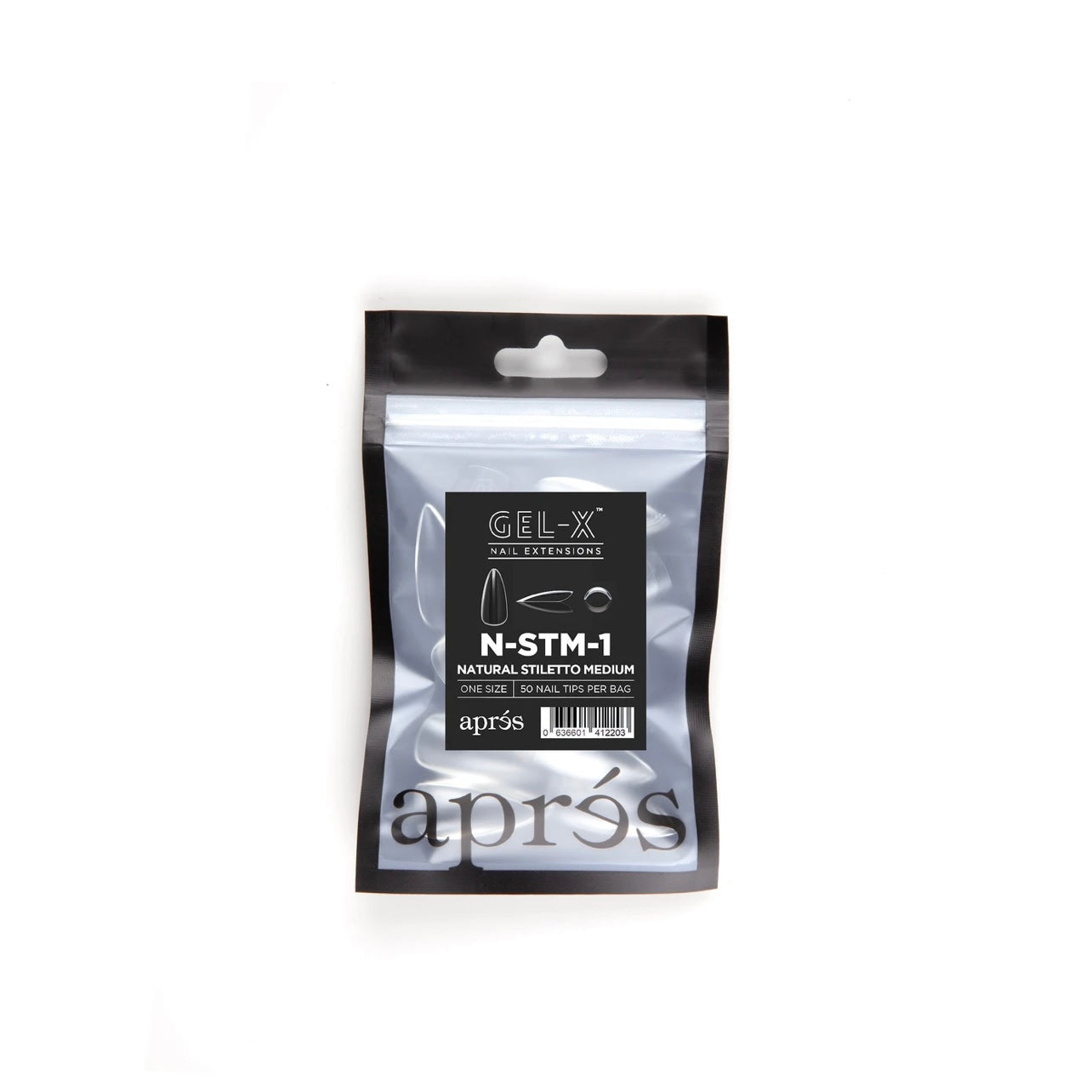 Natural Stiletto Medium Refill Bags