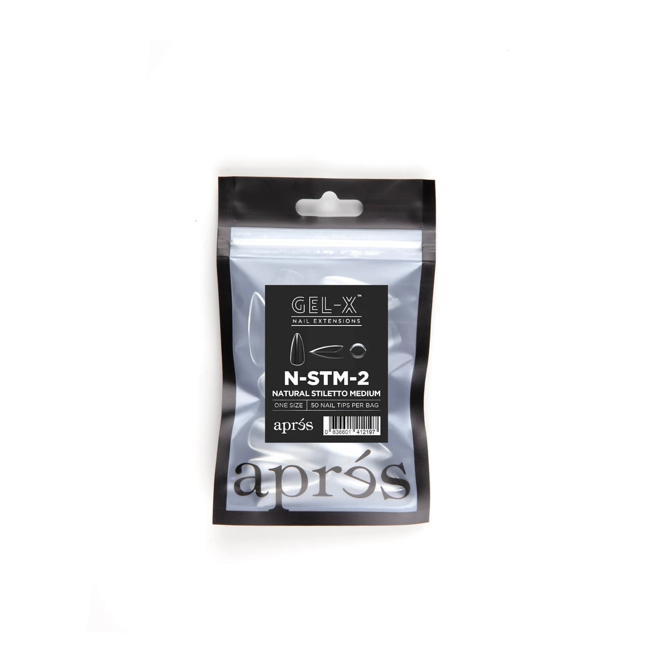 Natural Stiletto Medium Refill Bags