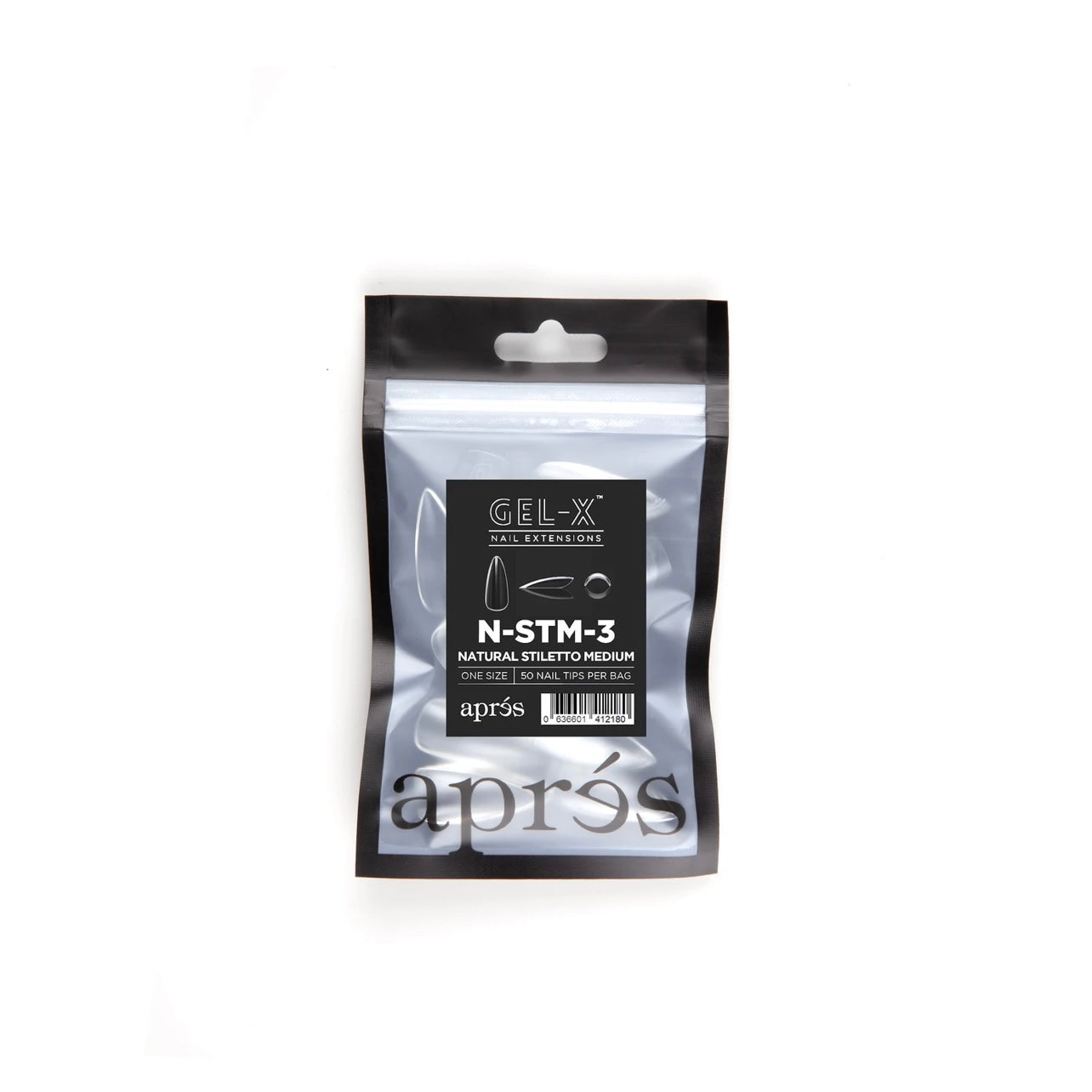 Natural Stiletto Medium Refill Bags