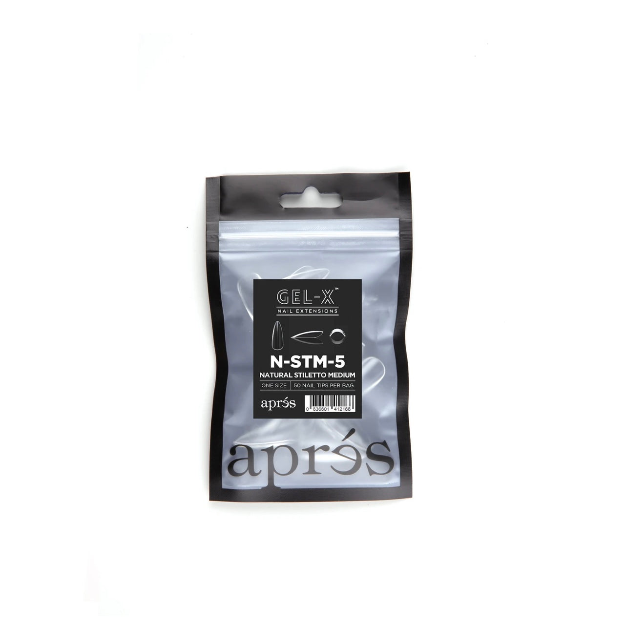 Natural Stiletto Medium Refill Bags