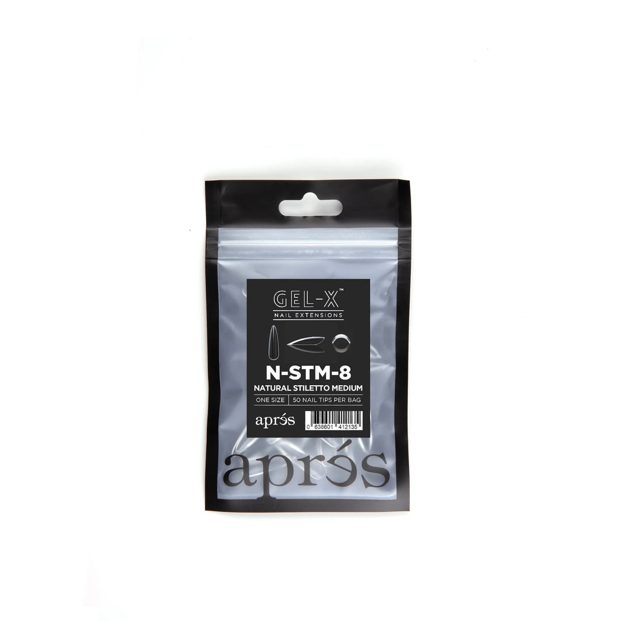 Natural Stiletto Medium Refill Bags