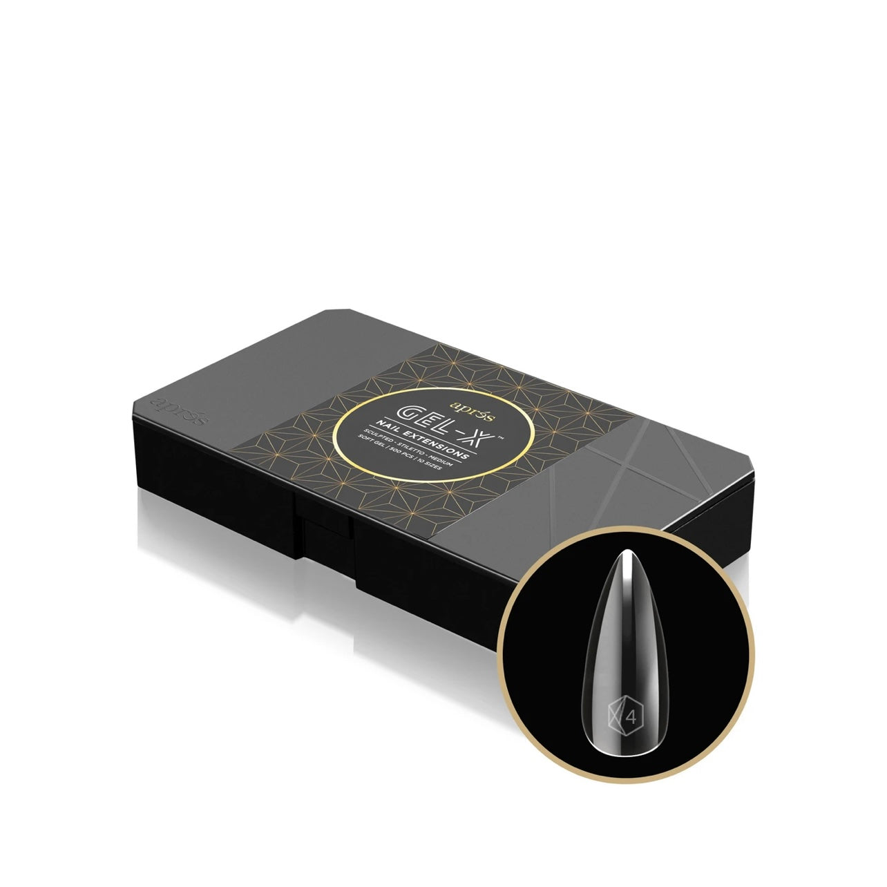 Sculpted Stiletto Medium Box of Tips