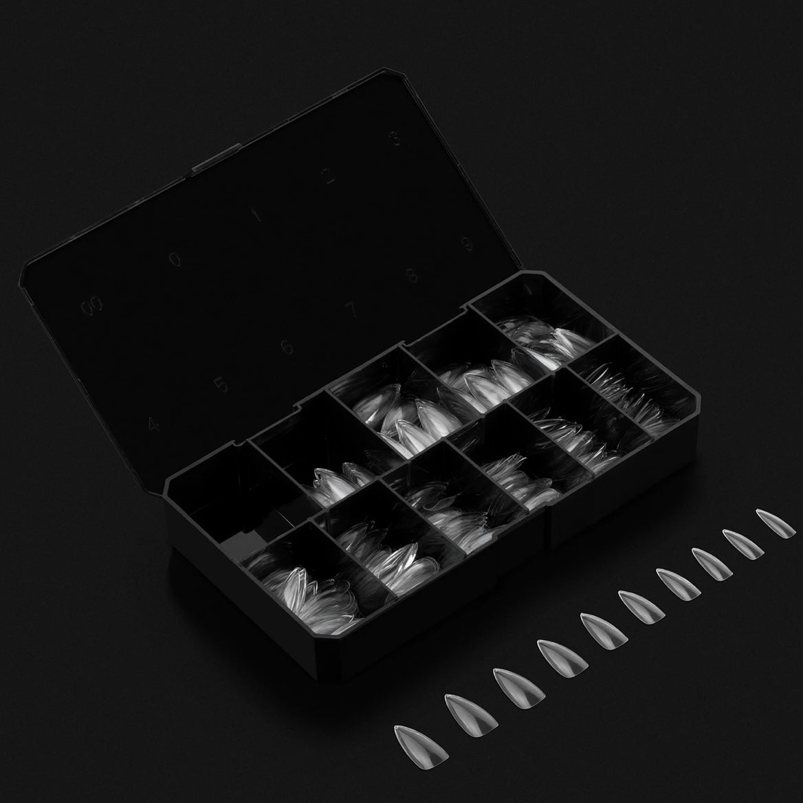 Sculpted Stiletto Medium Box of Tips