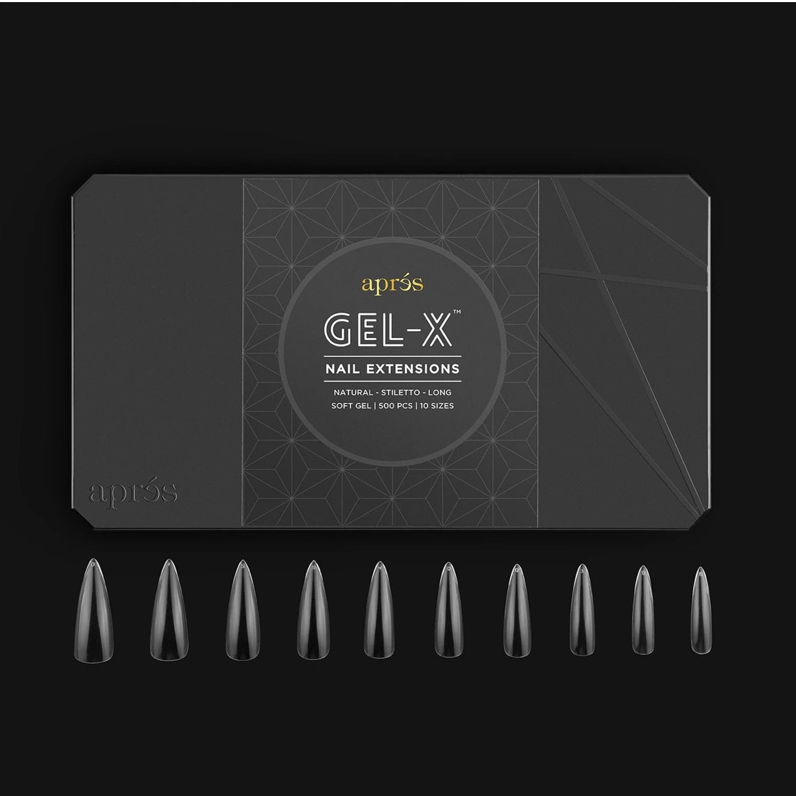Natural Stiletto Long Box of Tips