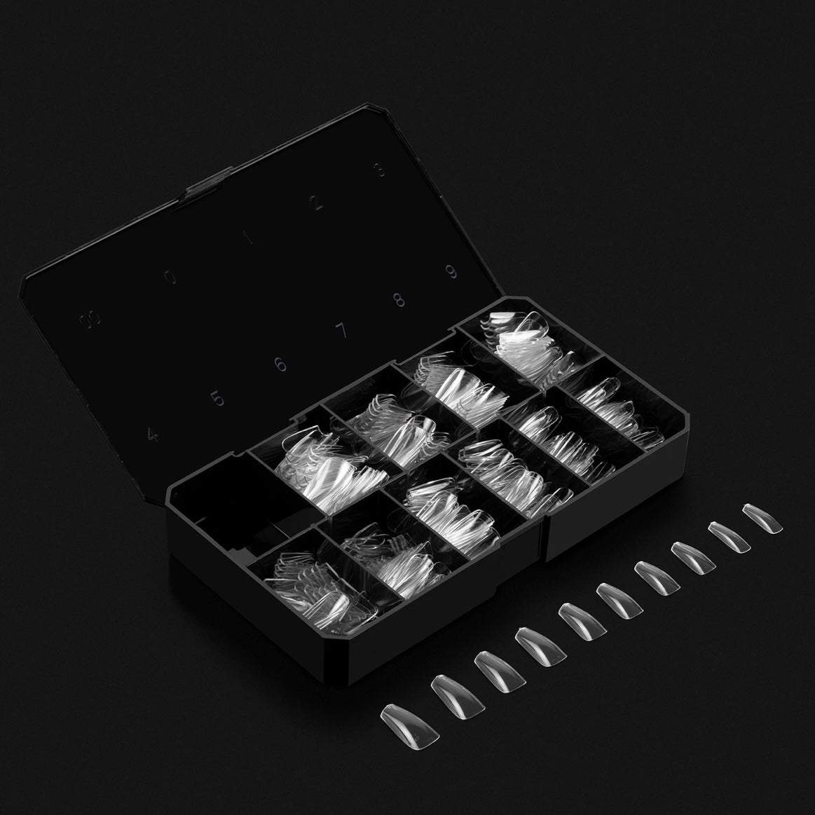 Sculpted Coffin Medium Box of Tips