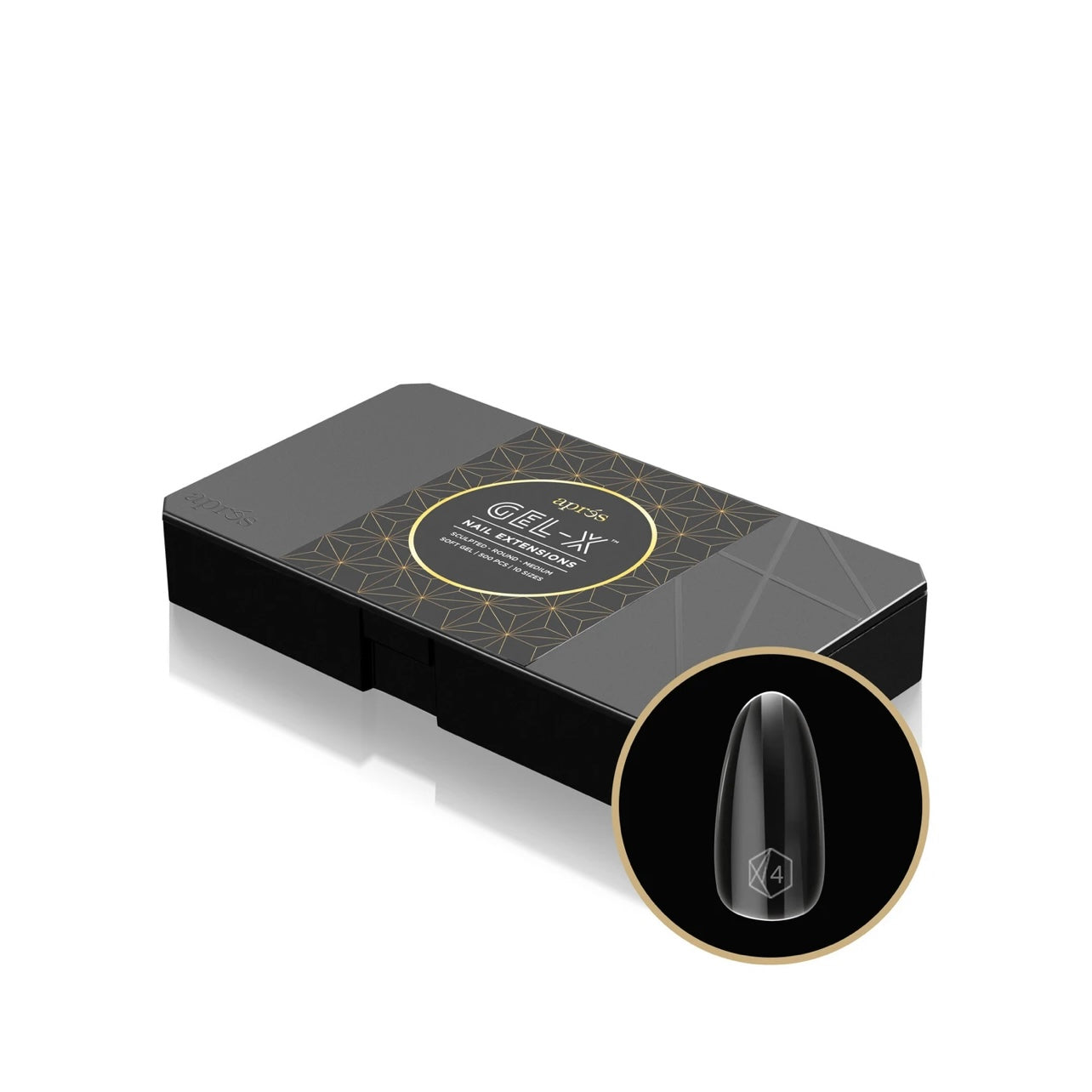 Sculpted Round Medium Box of Tips