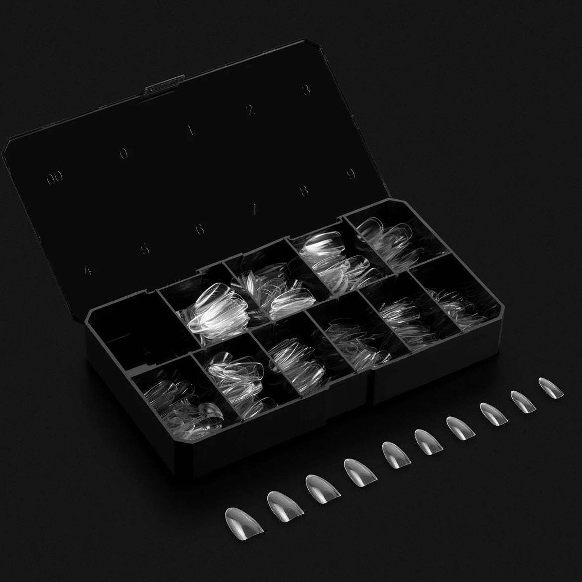 Sculpted Round Medium Box of Tips