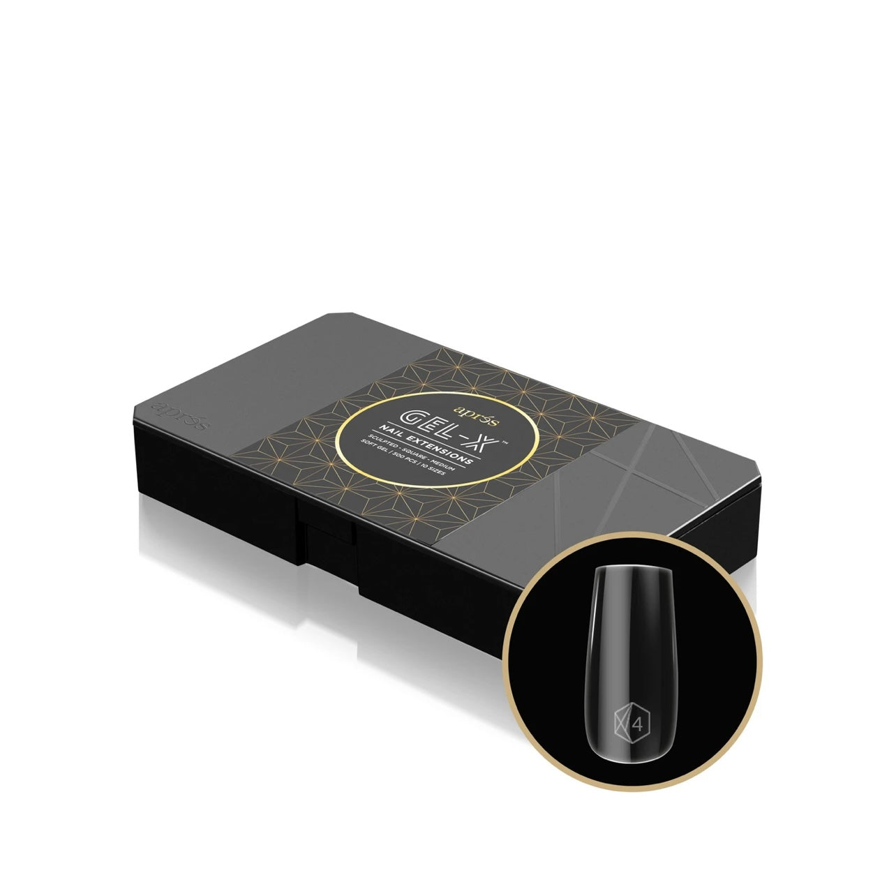 Sculpted Square Medium Box of Tips