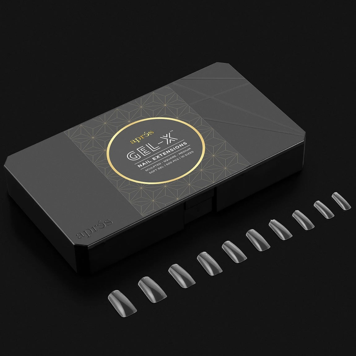 Sculpted Square Medium Box of Tips