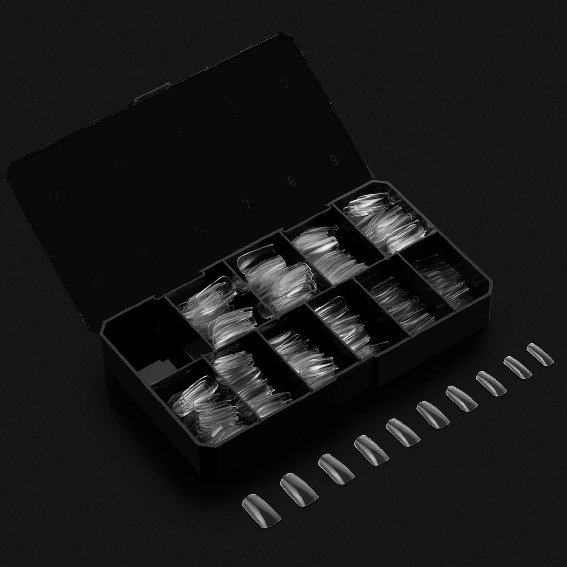 Sculpted Square Medium Box of Tips